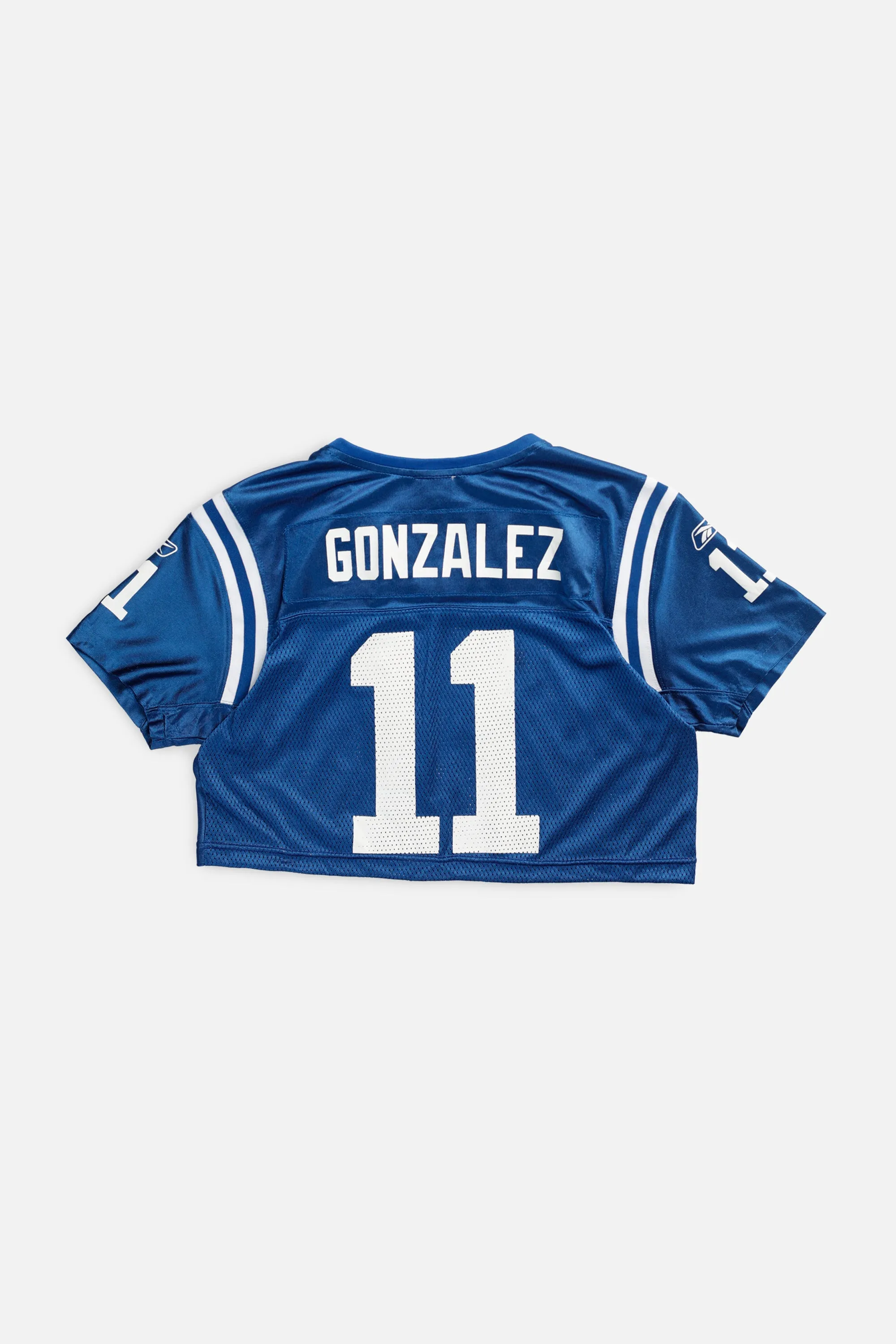 Rework Crop Indianapolis Colts NFL Jersey - M Frankie
