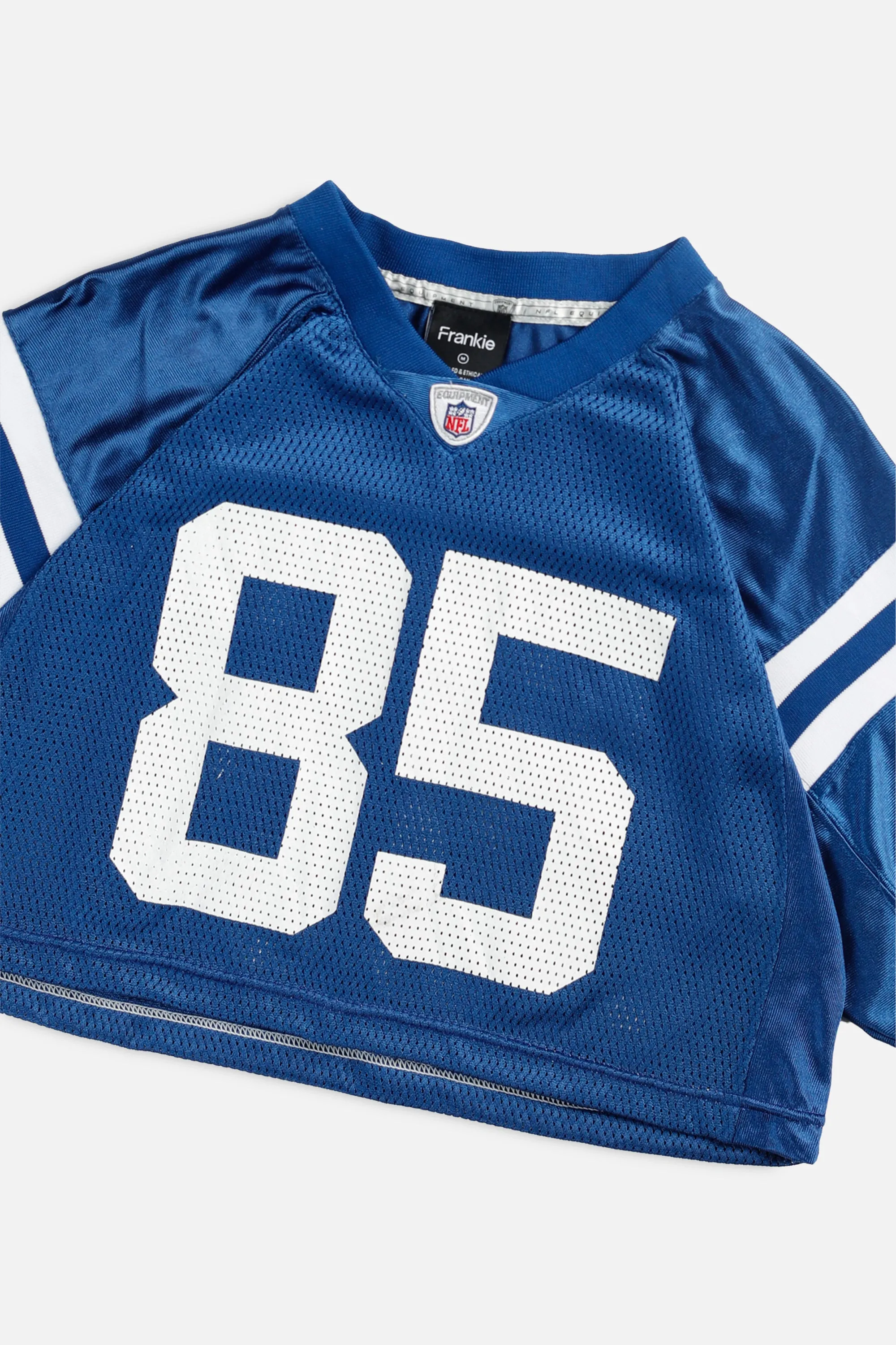 Rework Crop Indianapolis Colts NFL Jersey - M Frankie