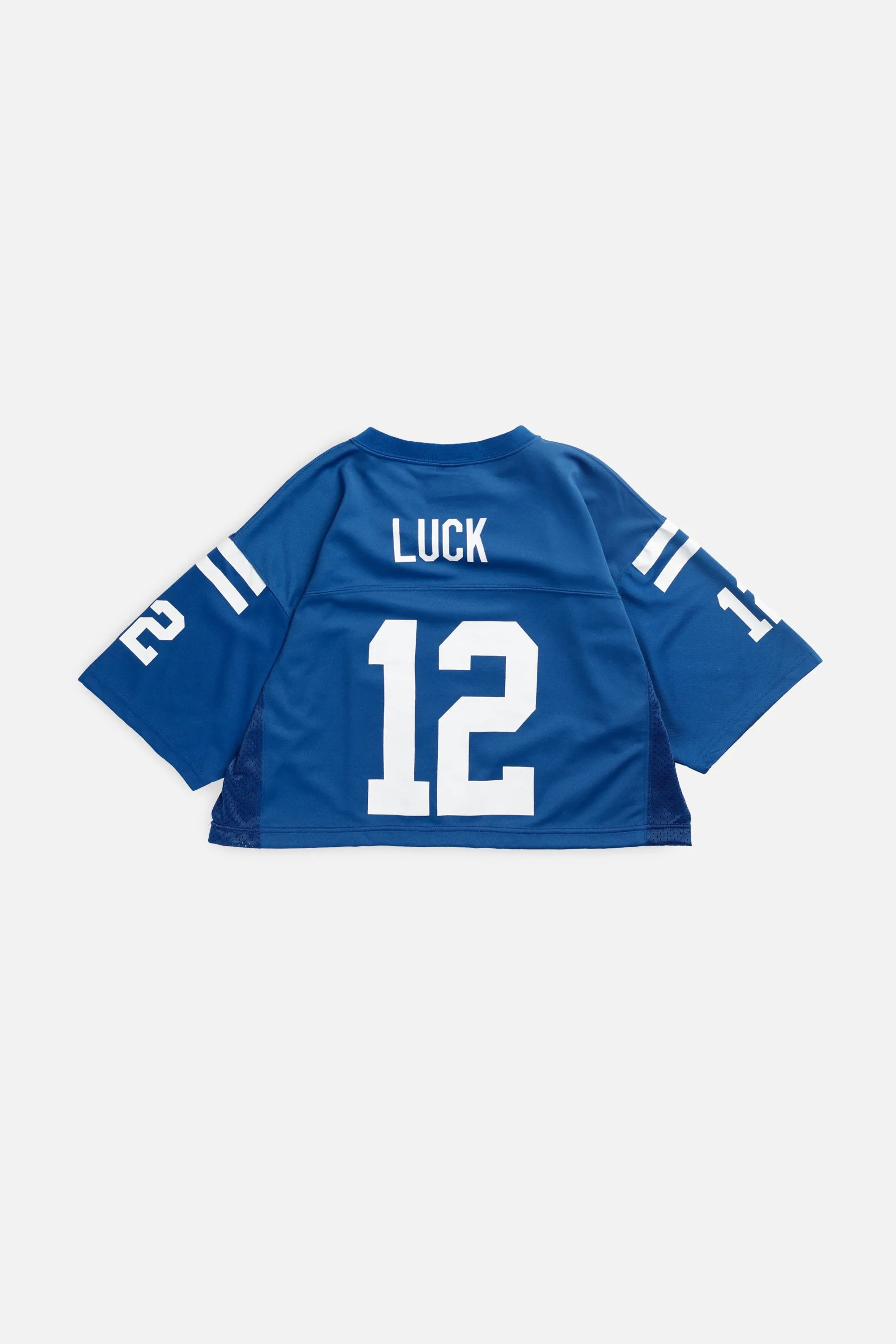 Rework Crop Indianapolis Colts NFL Jersey - M Frankie