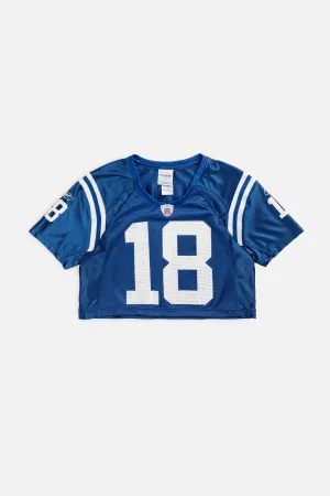 Rework Crop Indianapolis Colts NFL Jersey - S Frankie