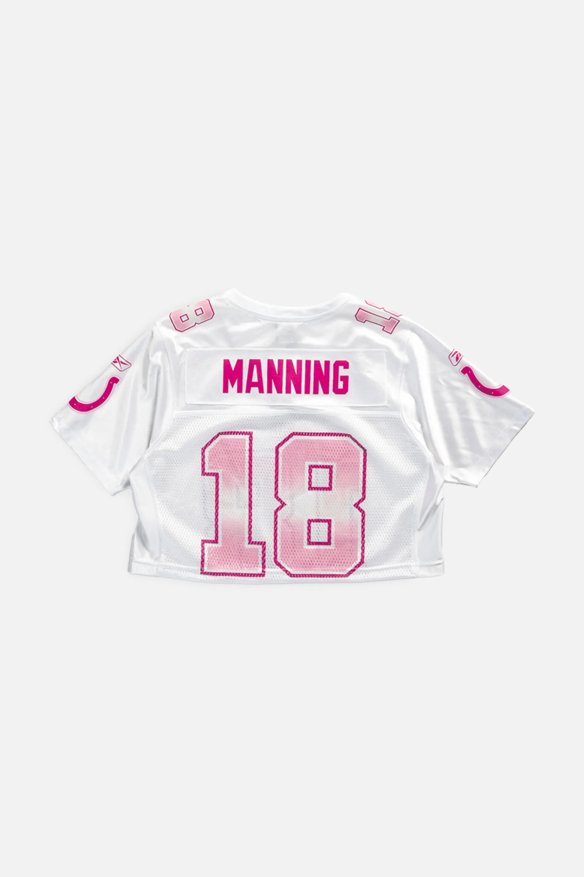 Rework Crop Indianapolis Colts NFL Jersey - S Frankie