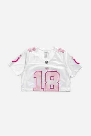 Rework Crop Indianapolis Colts NFL Jersey - S Frankie