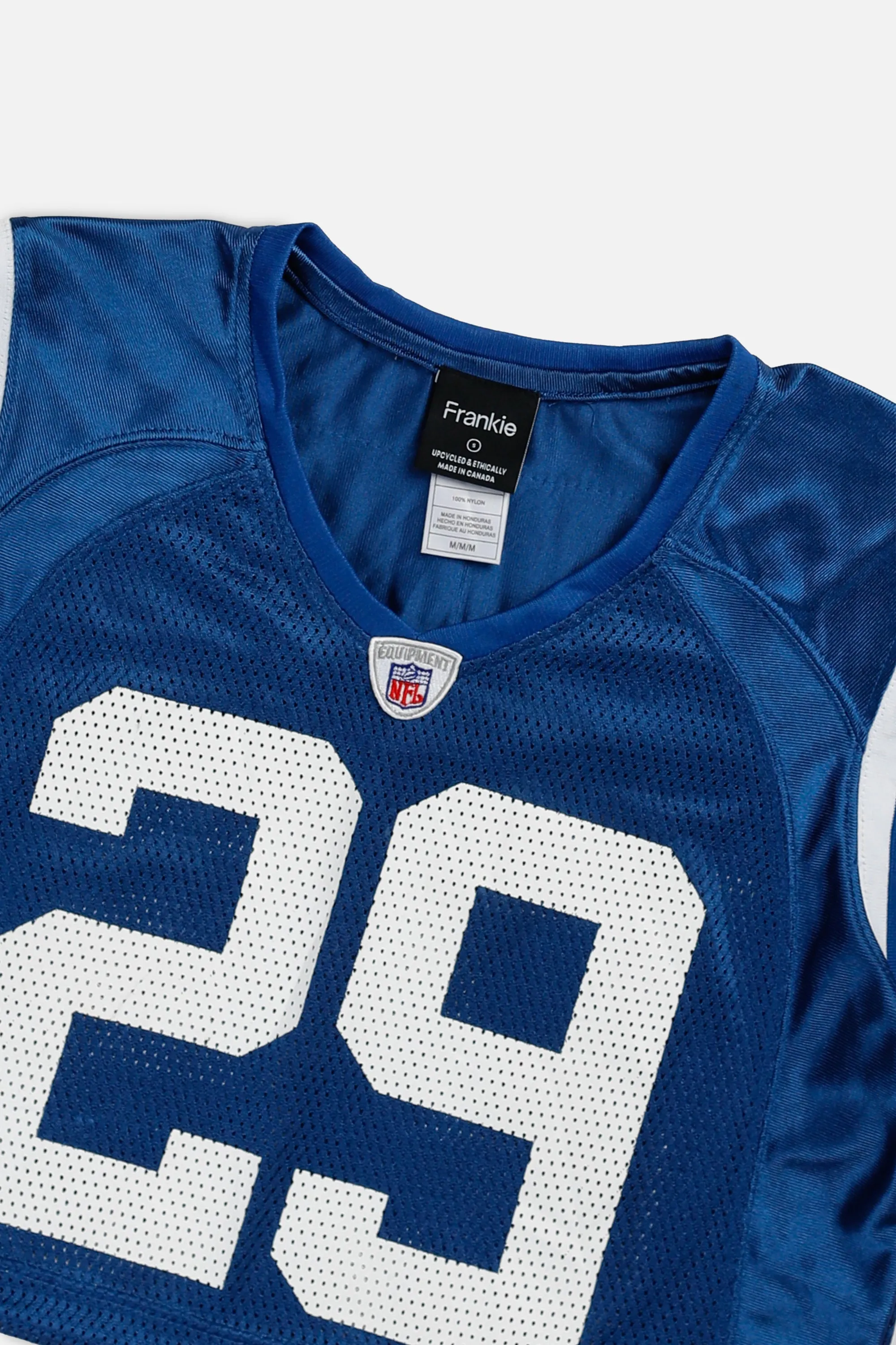 Rework Crop Indianapolis Colts NFL Jersey - S Frankie