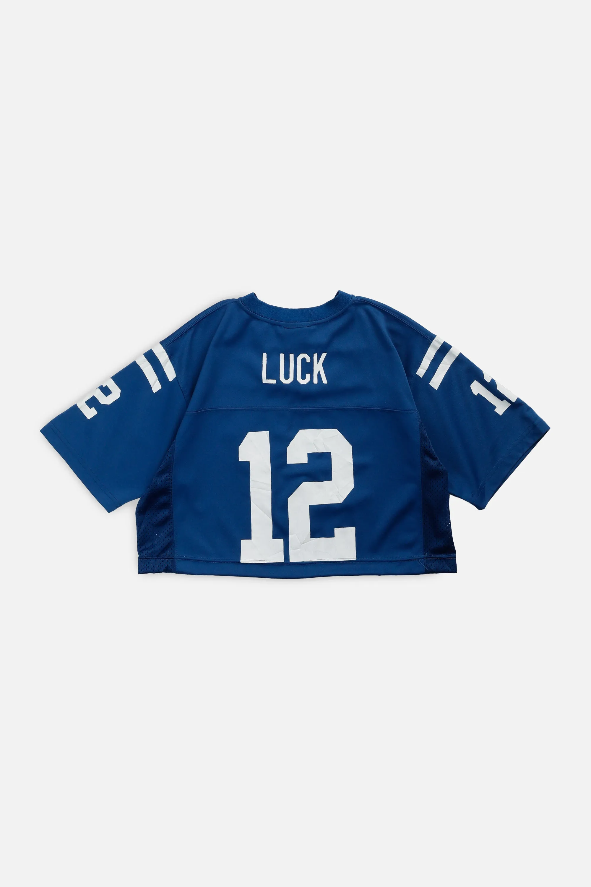 Rework Crop Indianapolis Colts NFL Jersey - S Frankie