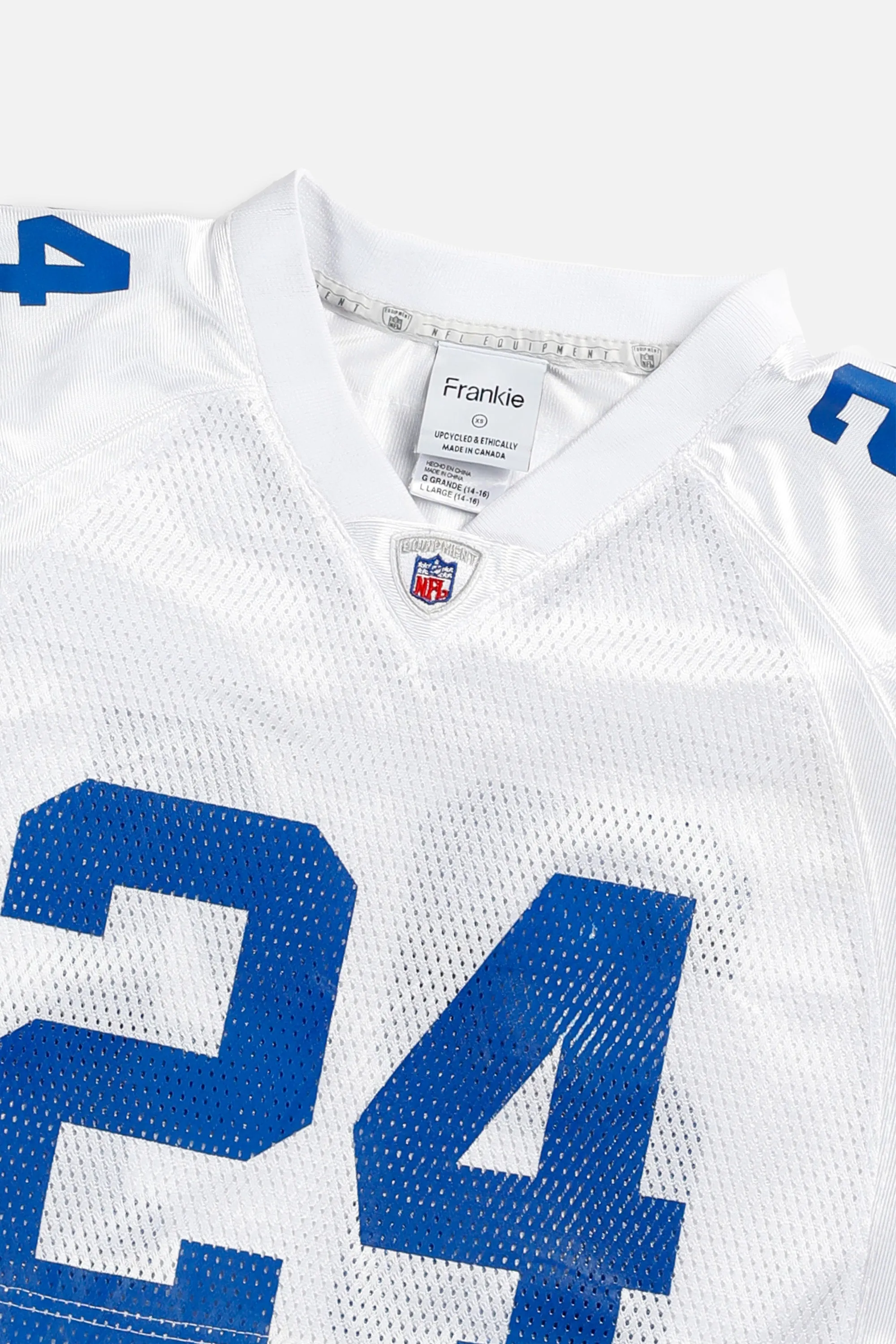 Rework Crop Indianapolis Colts NFL Jersey - XS Frankie