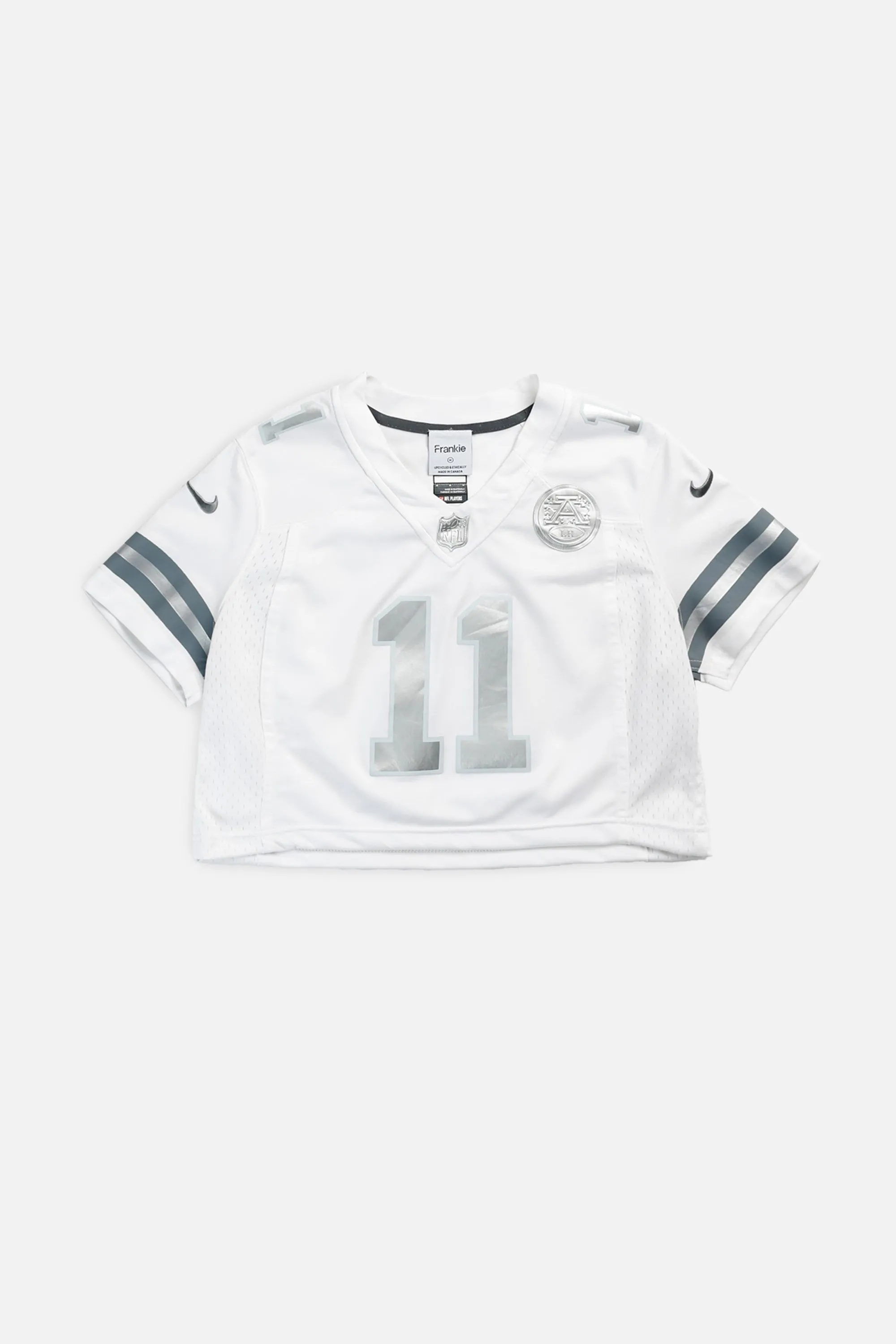 Rework Crop Kansas City Chiefs NFL Jersey - M Frankie