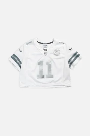 Rework Crop Kansas City Chiefs NFL Jersey - M Frankie