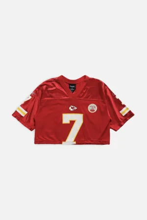Rework Crop Kansas City Chiefs NFL Jersey - XS Frankie