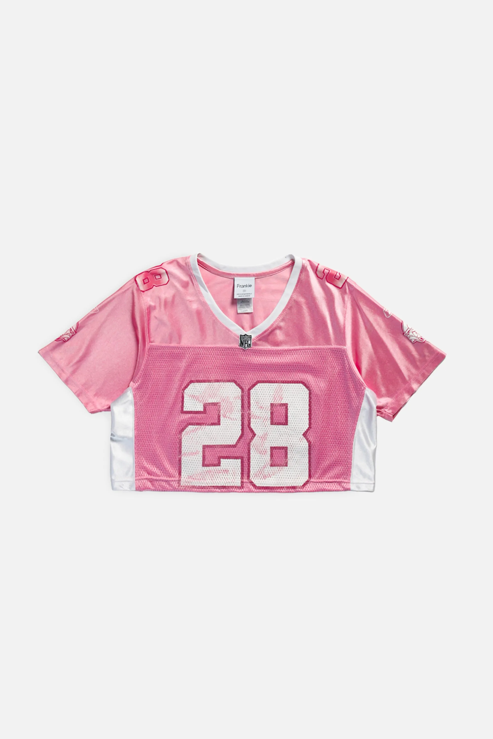 Rework Crop Minnesota Vikings NFL Jersey - M Frankie