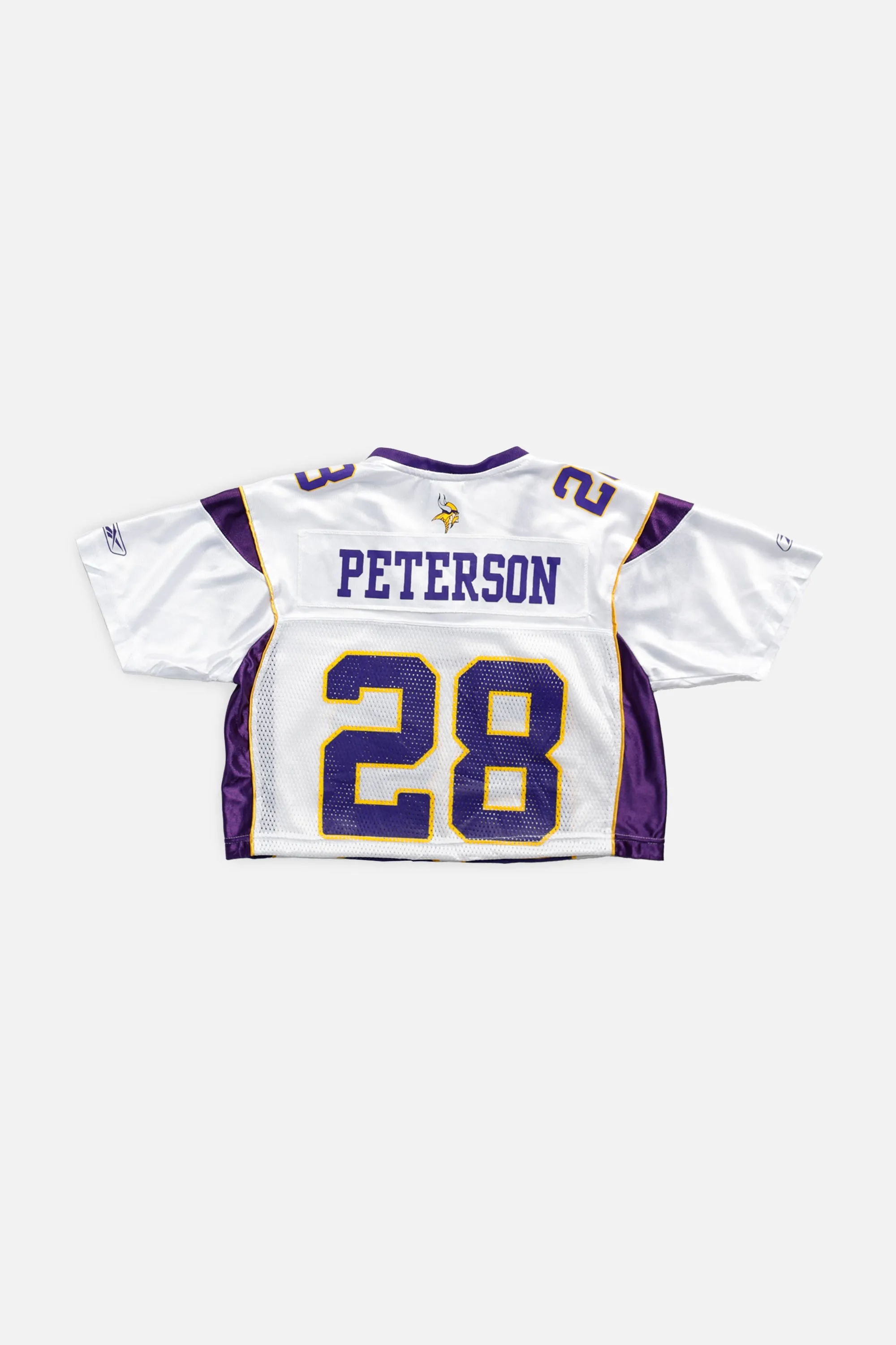 Rework Crop Minnesota Vikings NFL Jersey - S Frankie