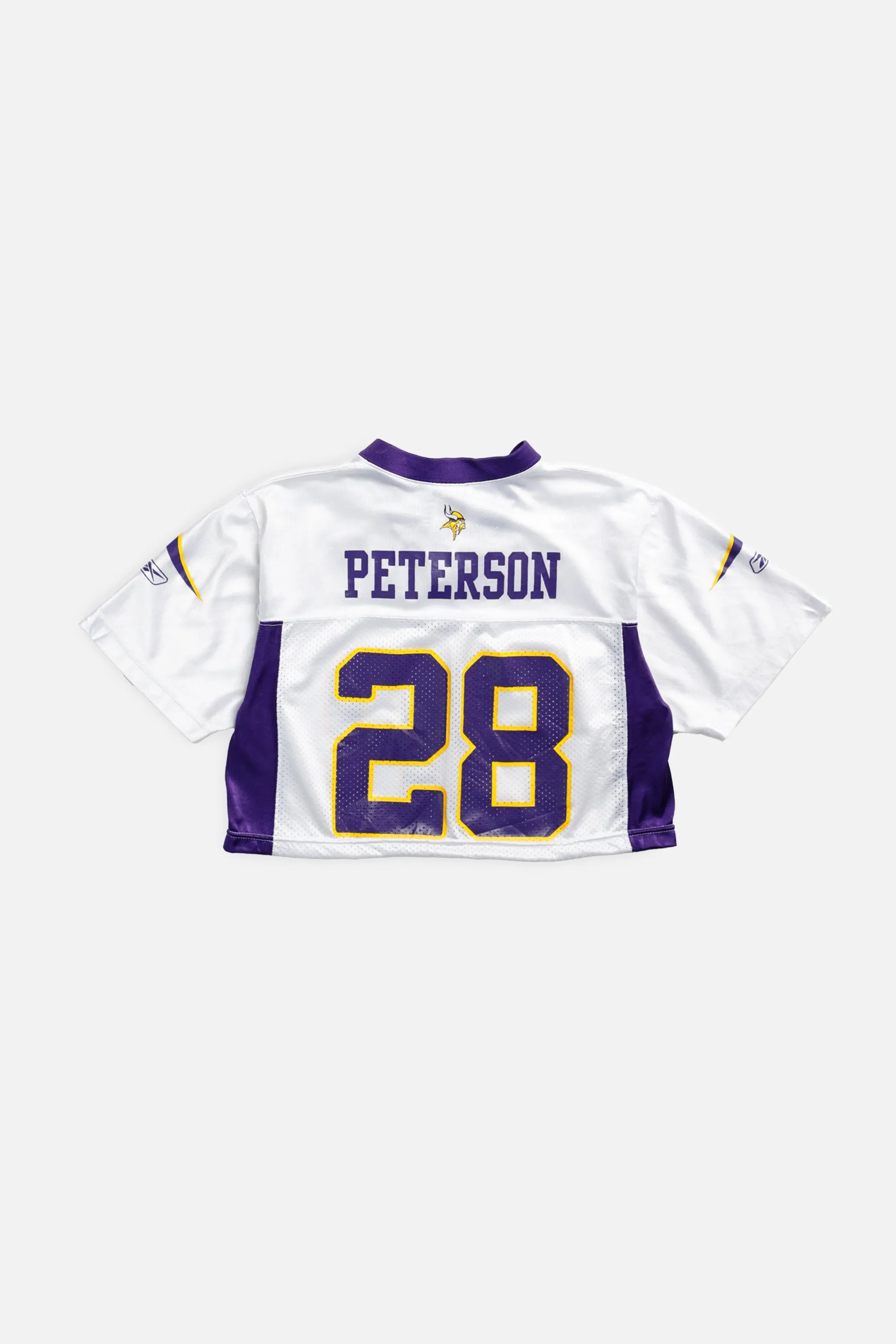 Rework Crop Minnesota Vikings NFL Jersey - S Frankie