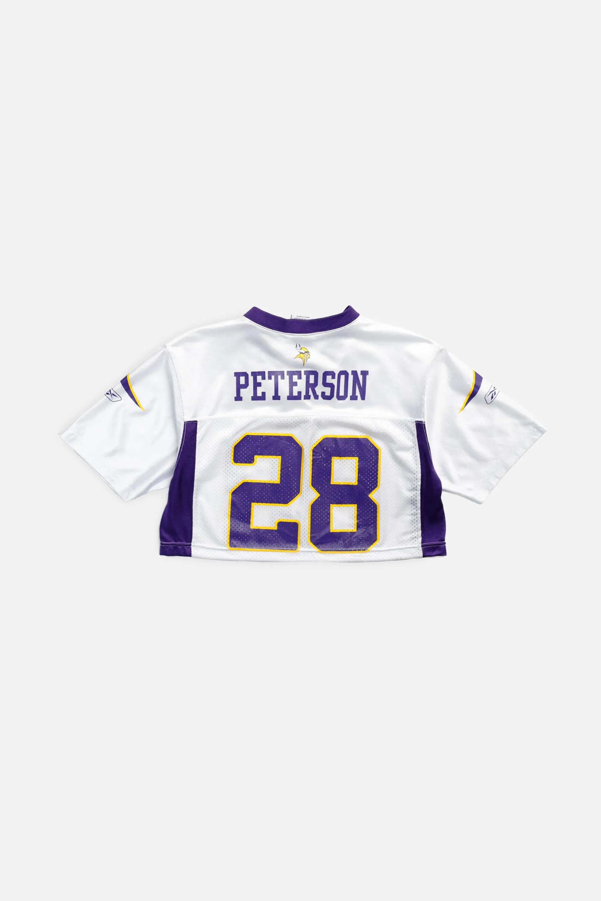 Rework Crop Minnesota Vikings NFL Jersey - S Frankie