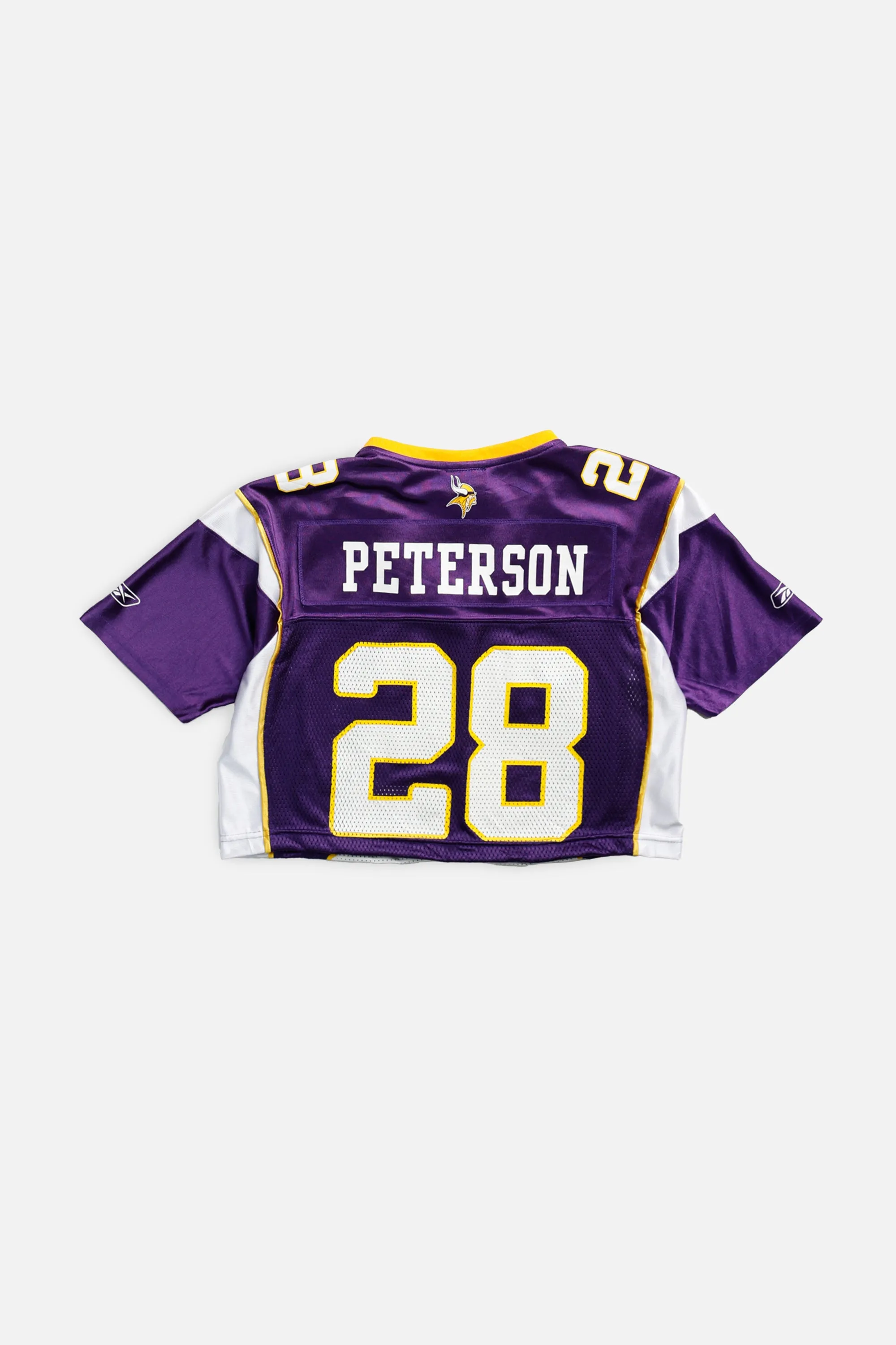 Rework Crop Minnesota Vikings NFL Jersey - S Frankie