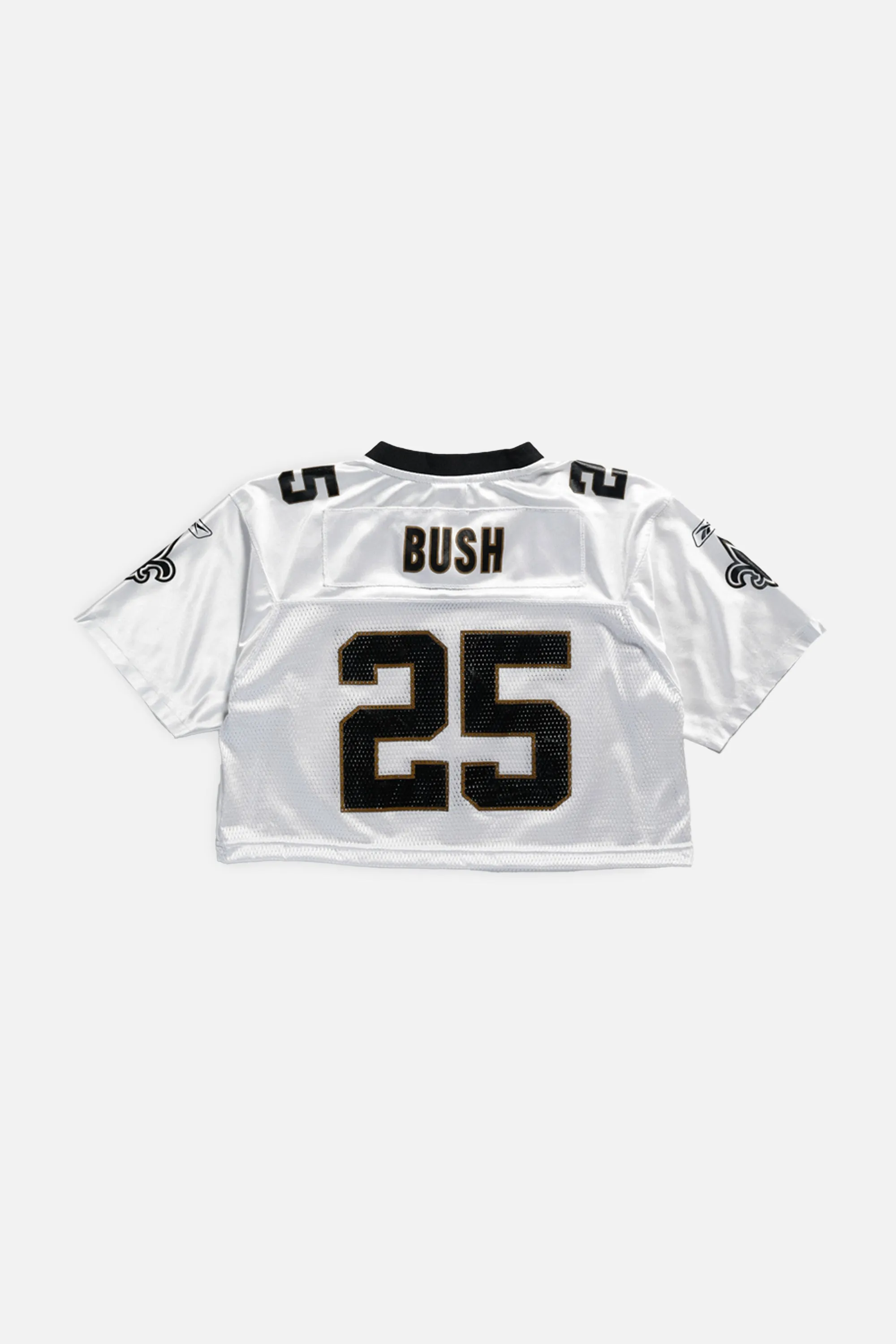 Rework Crop New Orleans Saints NFL Jersey - M Frankie