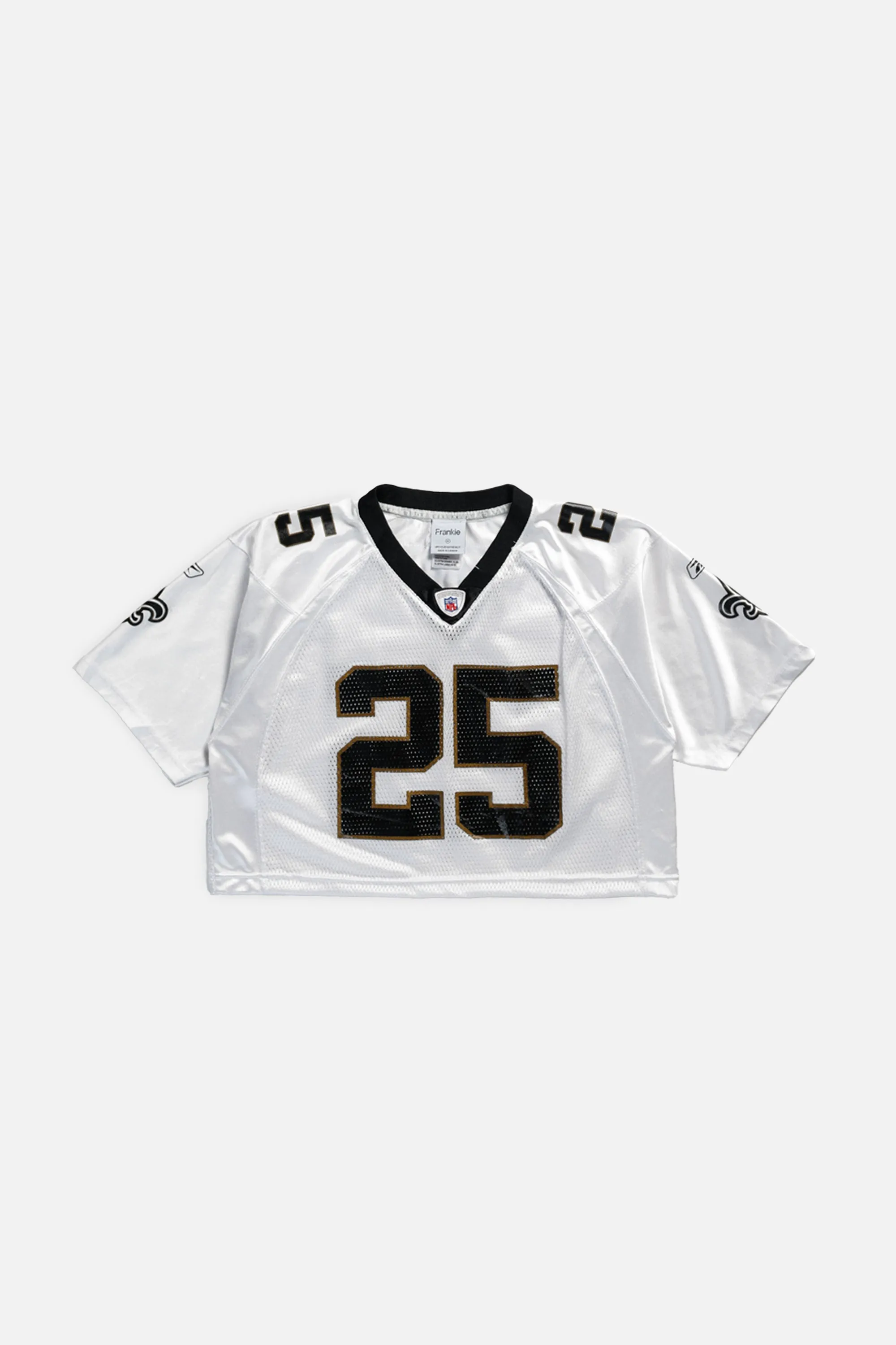 Rework Crop New Orleans Saints NFL Jersey - M Frankie