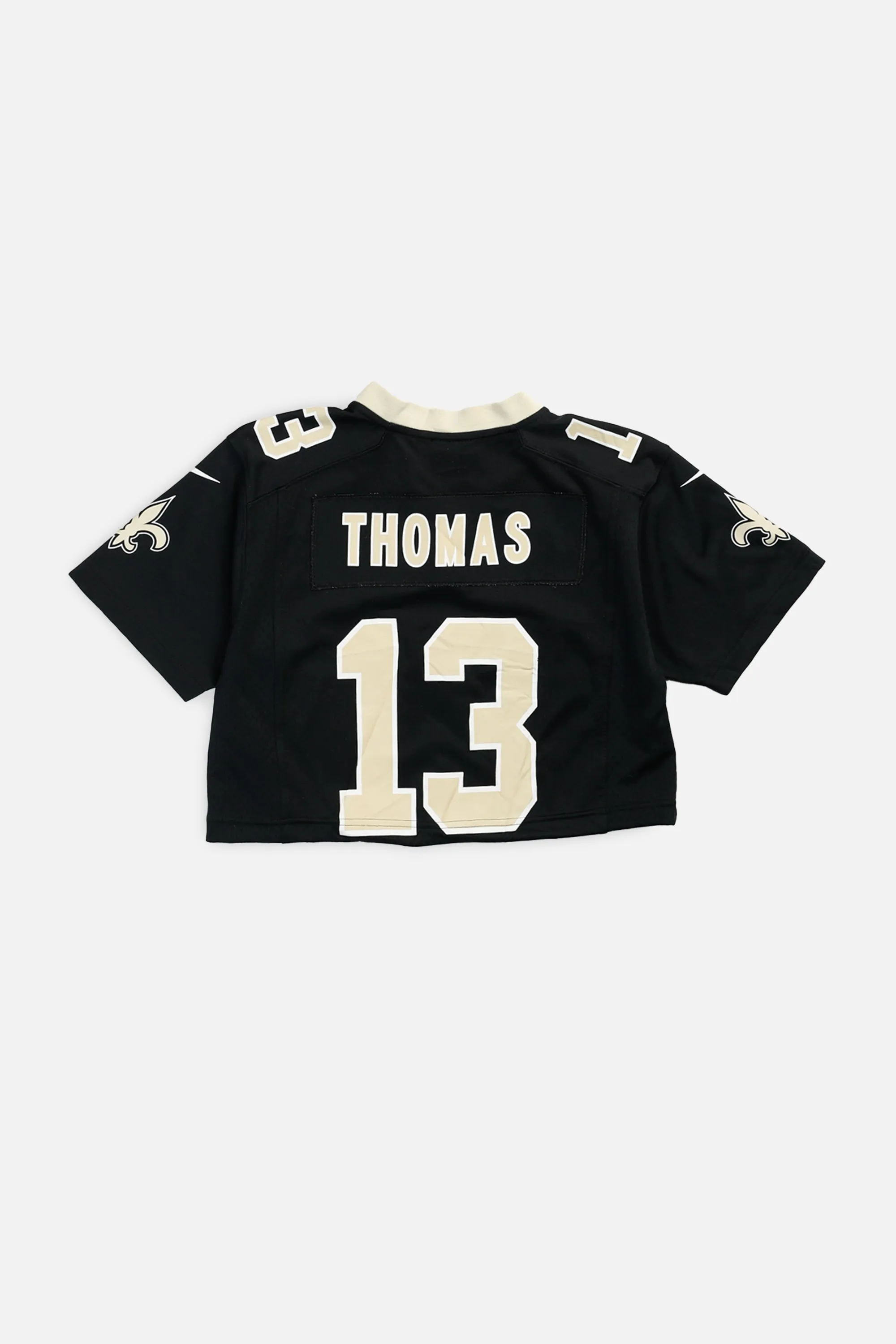 Rework Crop New Orleans Saints NFL Jersey - XS Frankie