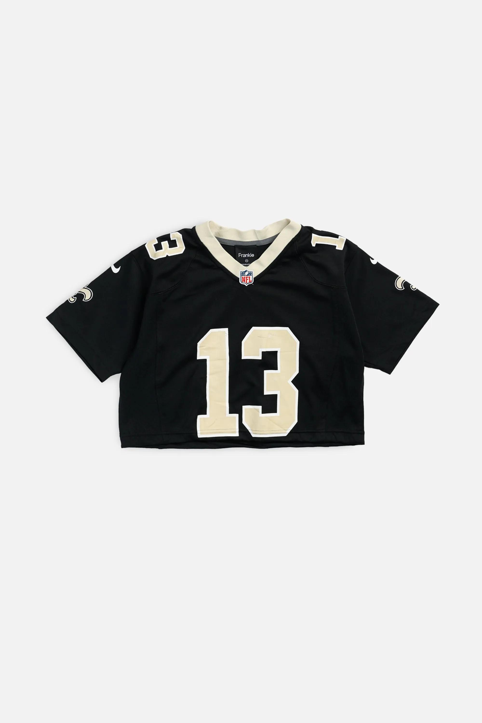 Rework Crop New Orleans Saints NFL Jersey - XS Frankie
