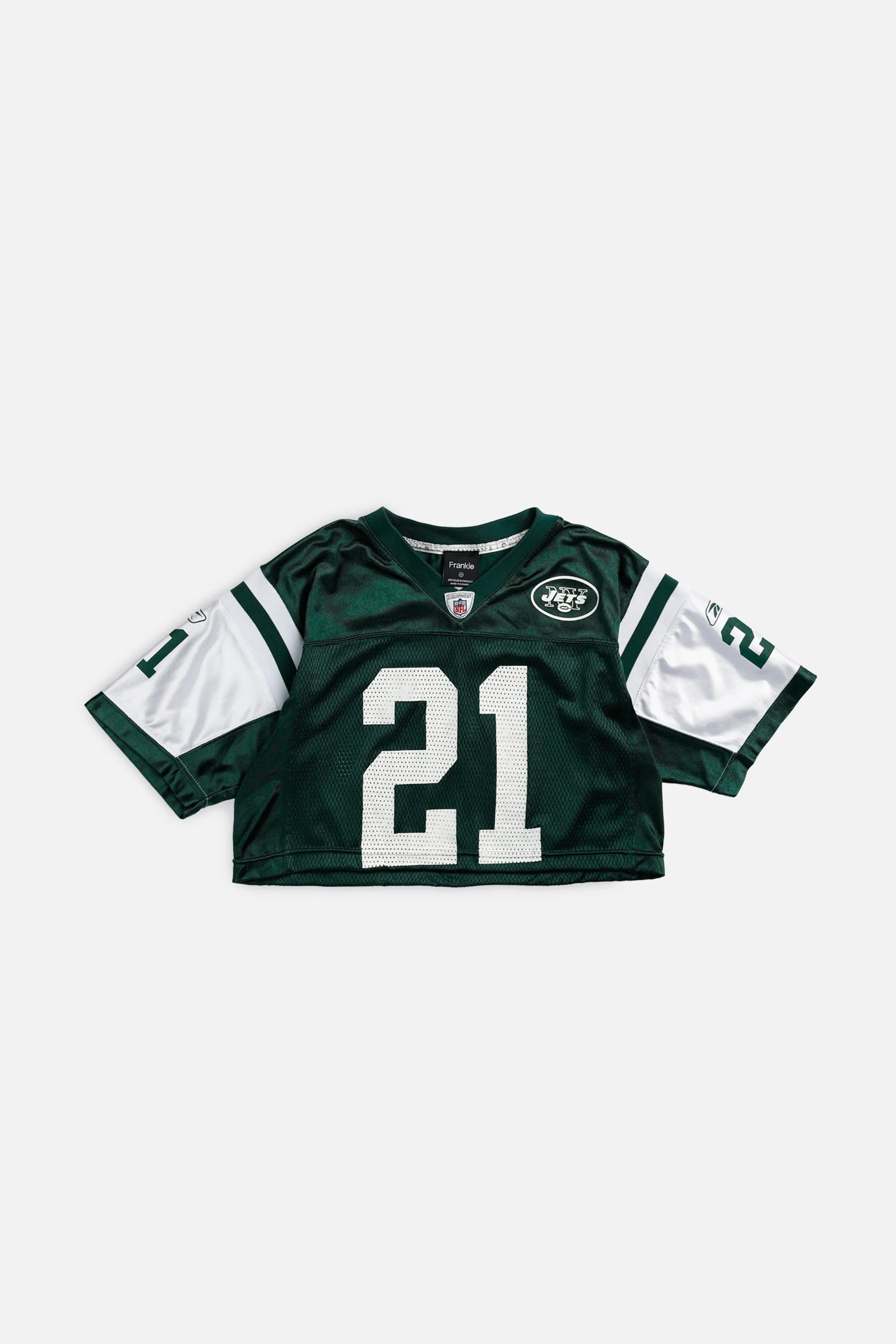 Rework Crop NY Jets NFL Jersey - XS Frankie