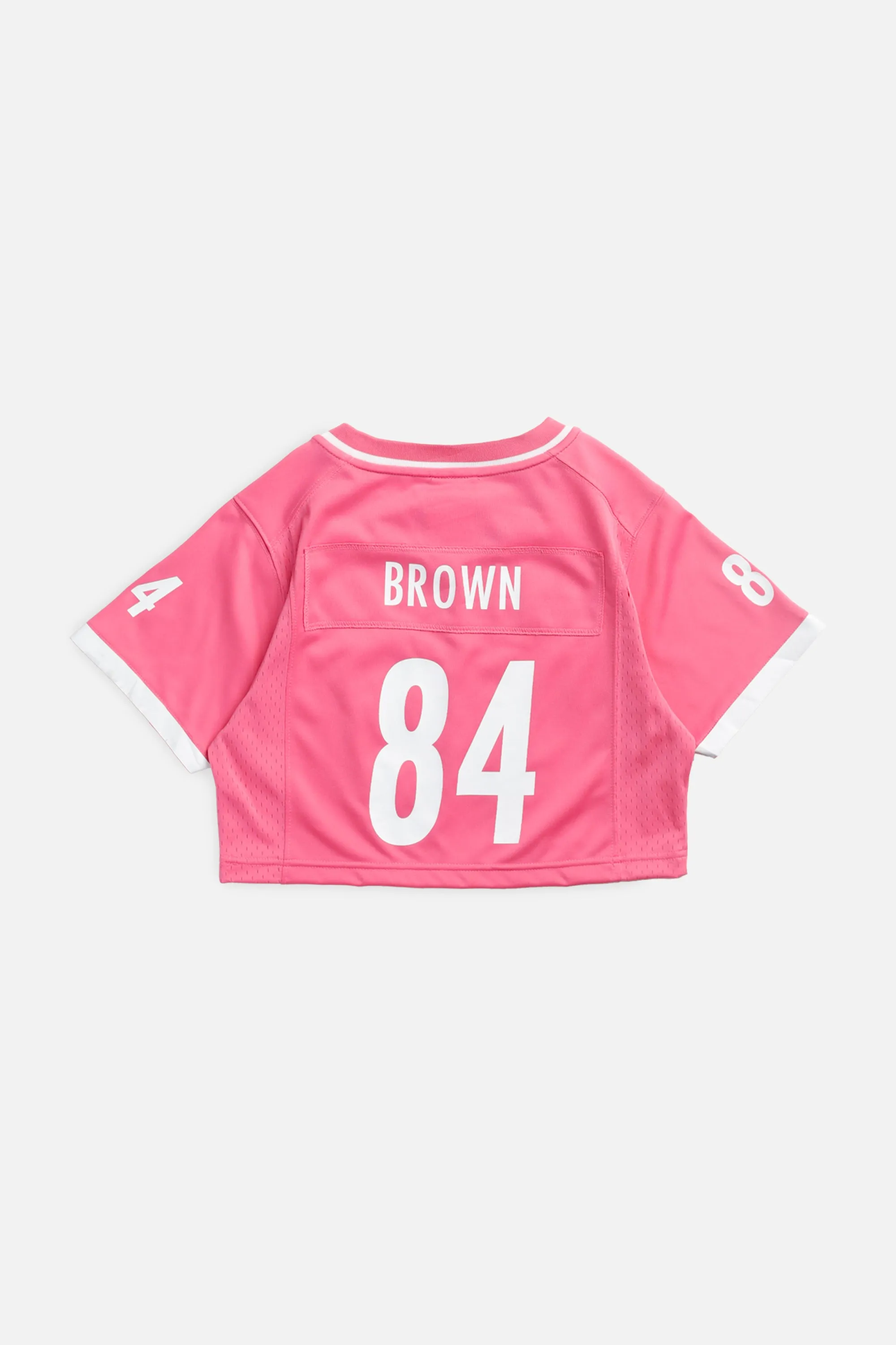 Rework Crop Pittsburgh Steelers NFL Jersey - XS Frankie