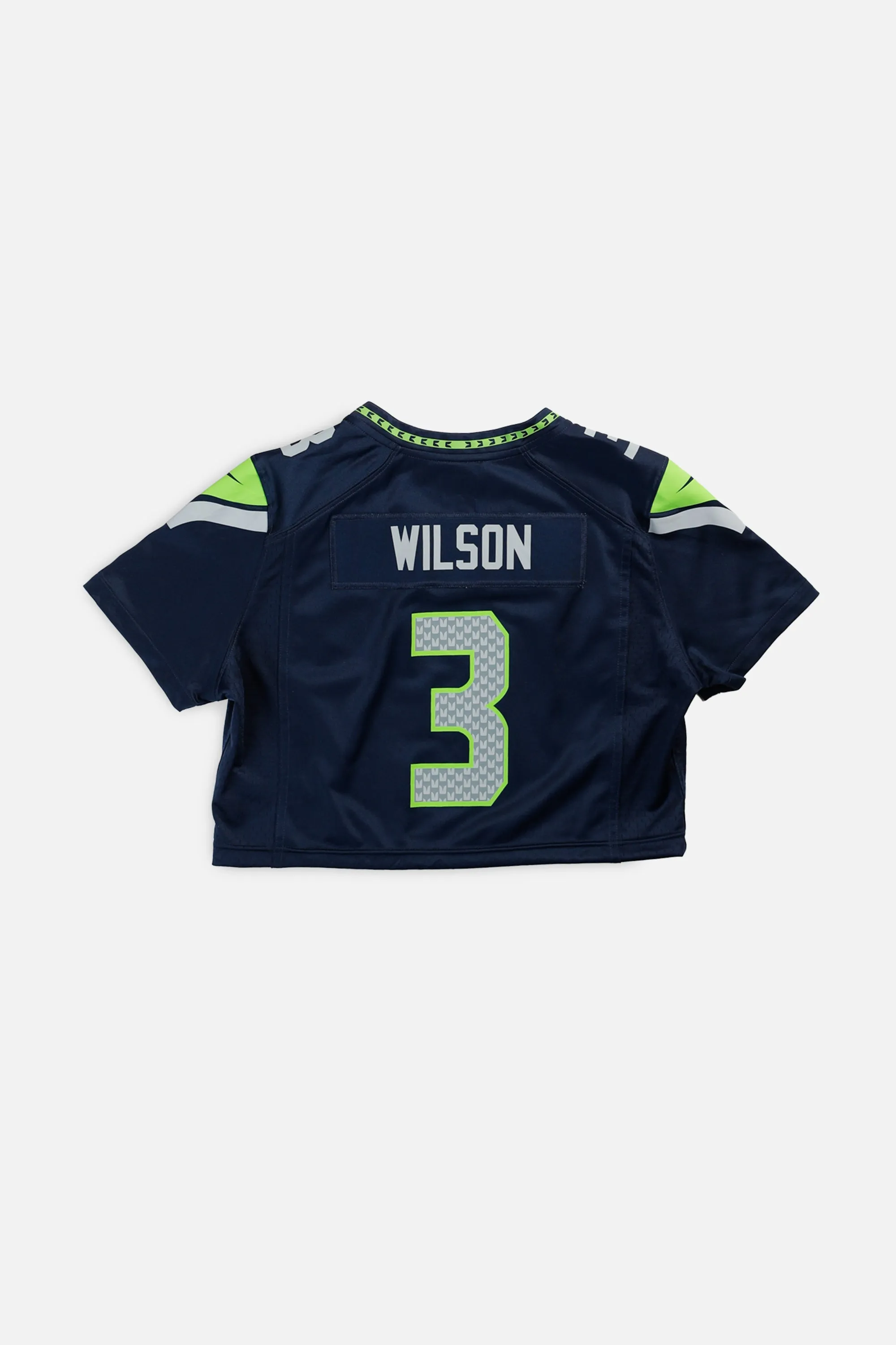 Rework Crop Seattle Seahawks NFL Jersey - M Frankie