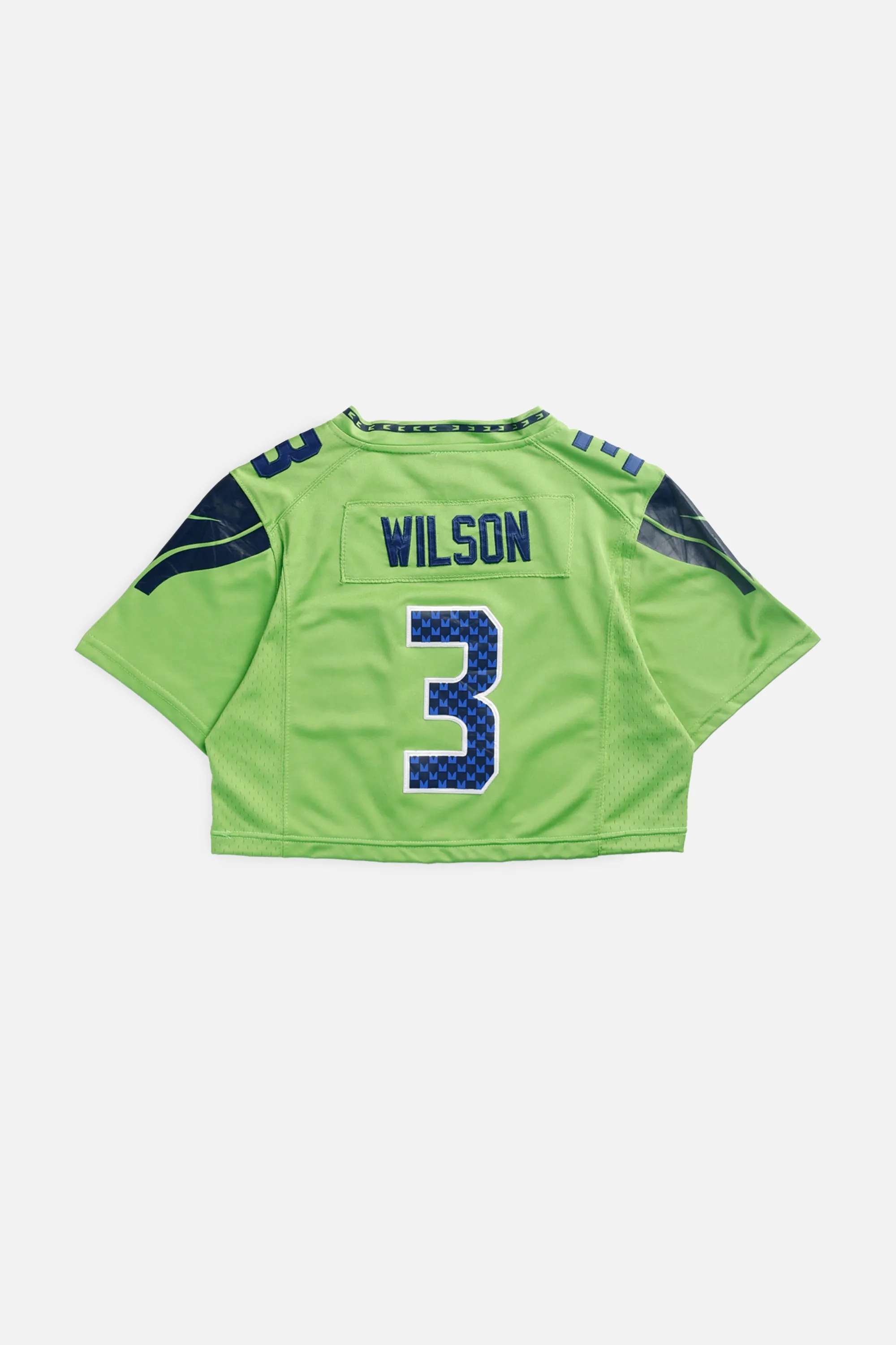 Rework Crop Seattle Seahawks NFL Jersey - S Frankie