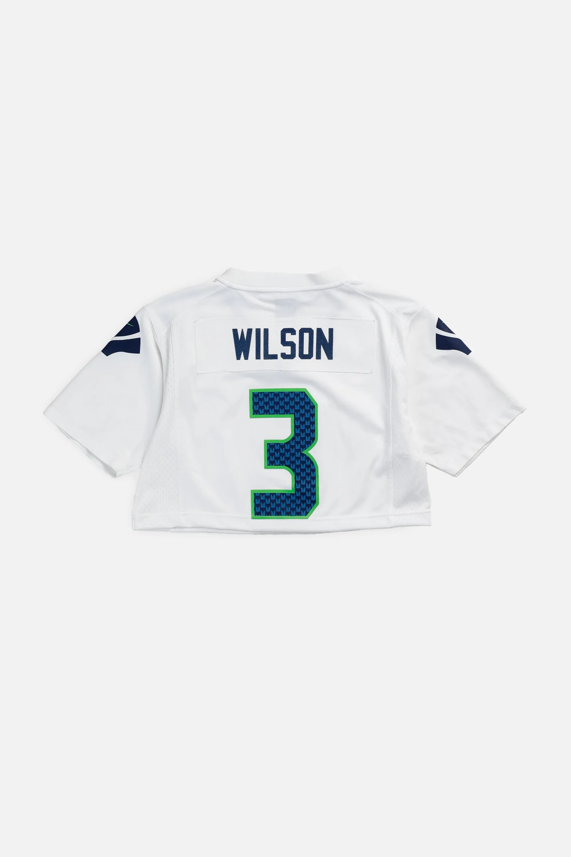 Rework Crop Seattle Seahawks NFL Jersey - S Frankie