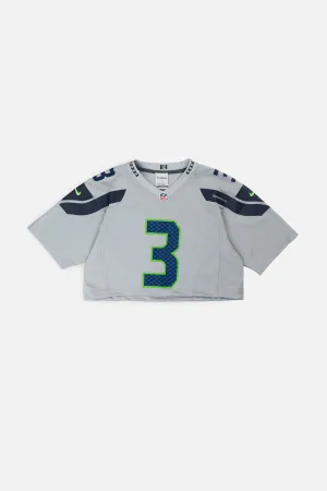 Rework Crop Seattle Seahawks NFL Jersey - S Frankie