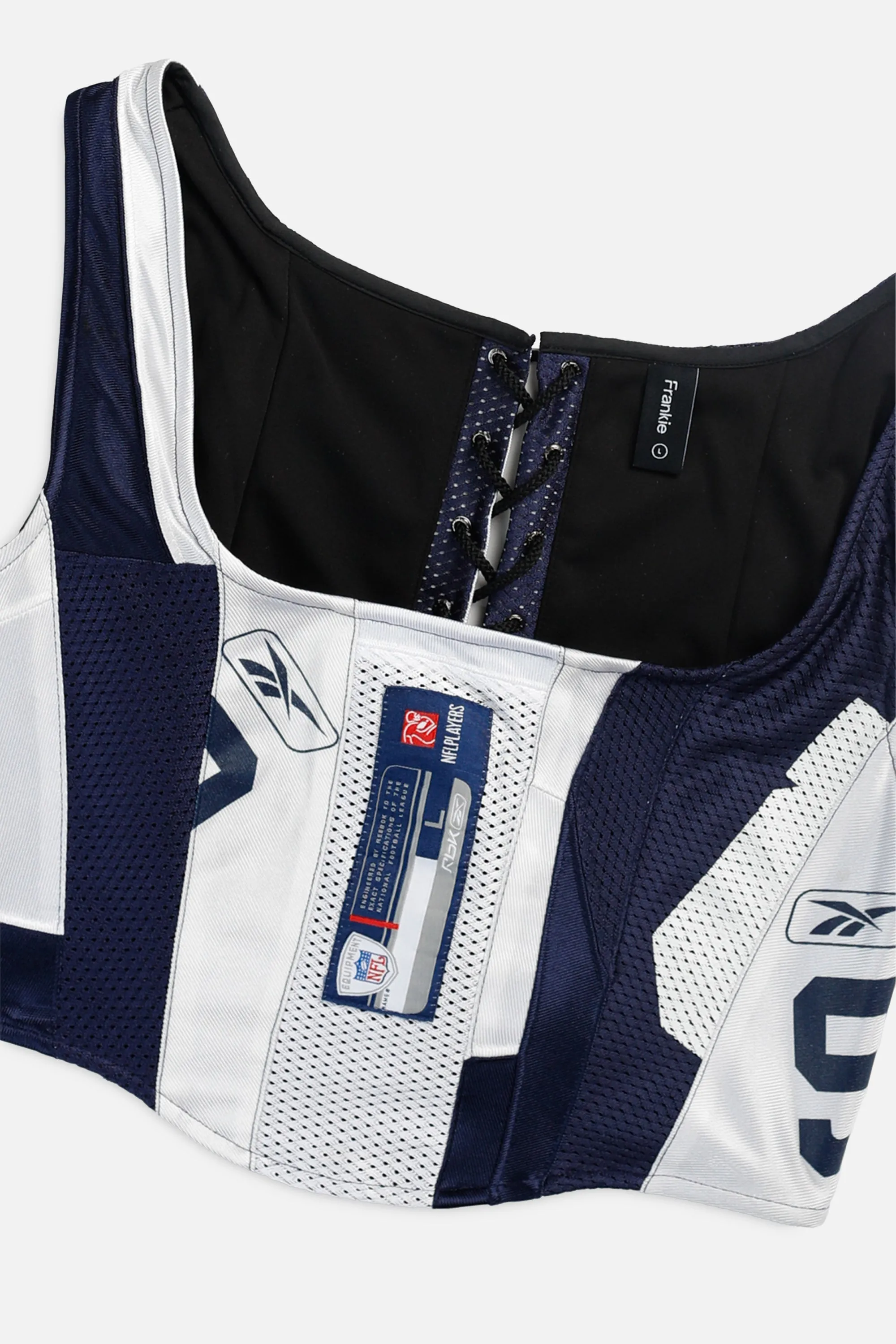 Rework Dallas Cowboys NFL Corset - L Frankie