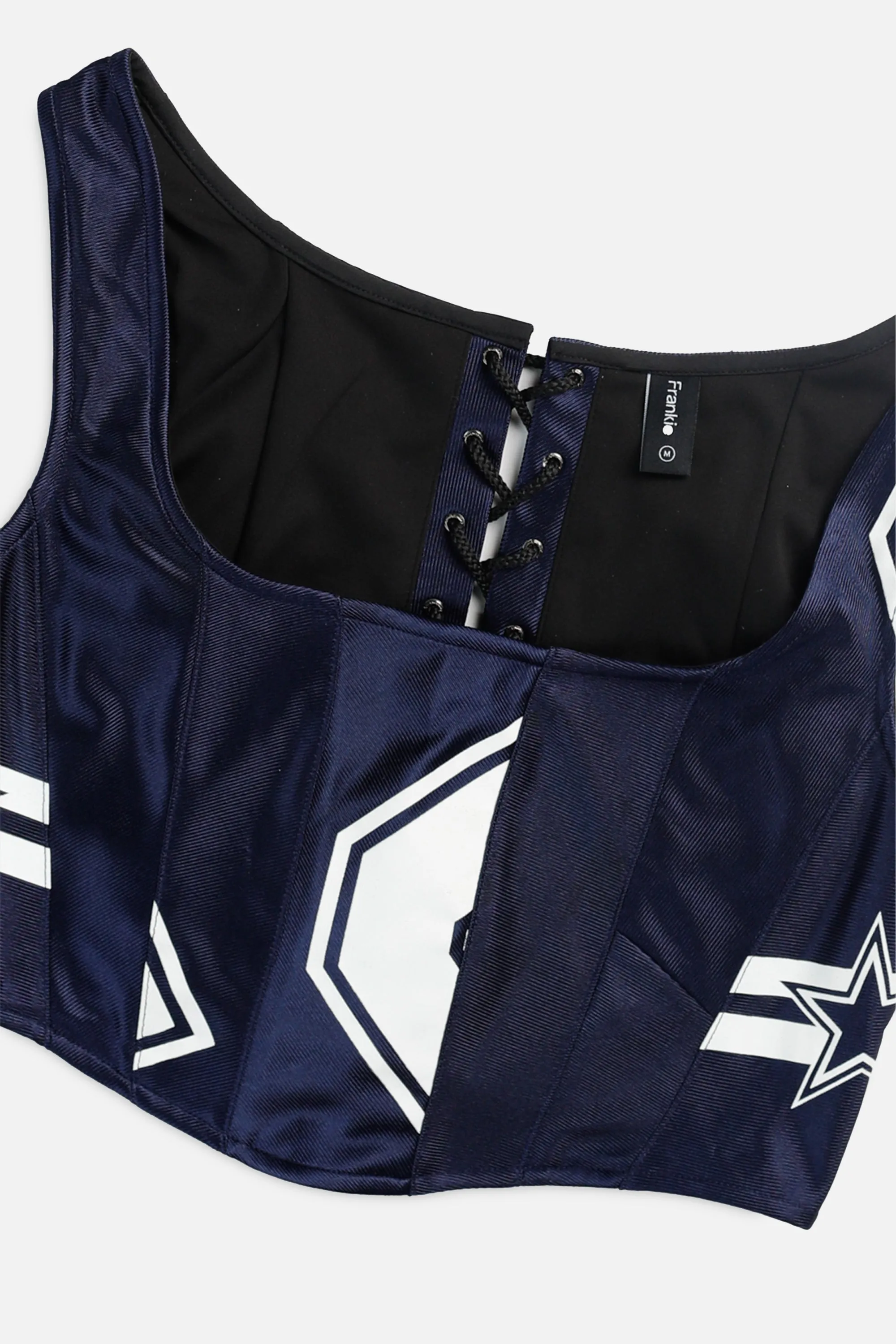 Rework Dallas Cowboys NFL Corset - M Frankie