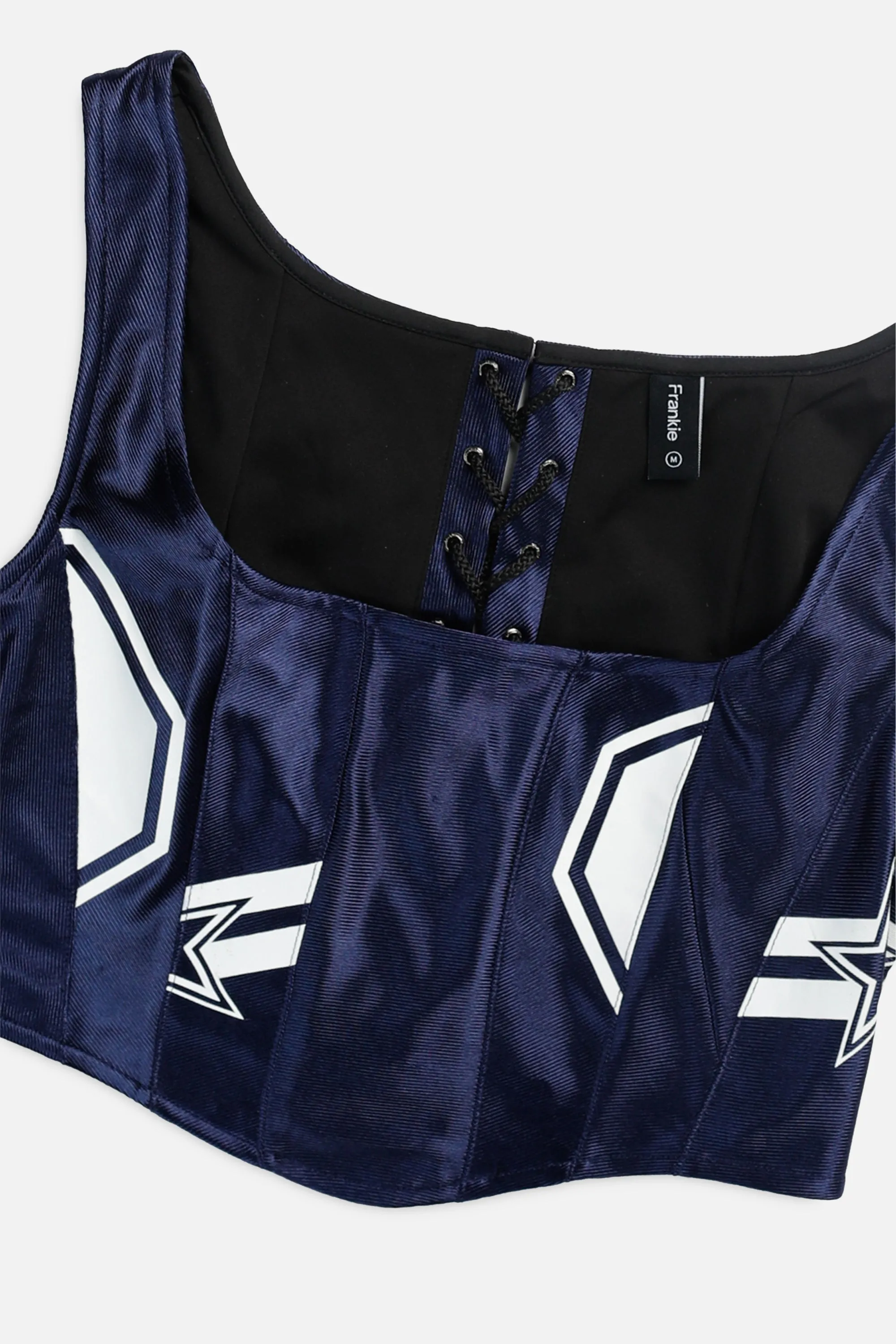 Rework Dallas Cowboys NFL Corset - M Frankie