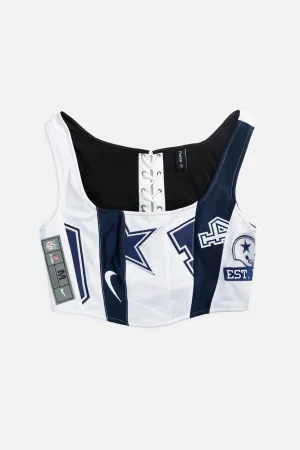Rework Dallas Cowboys NFL Corset - M Frankie