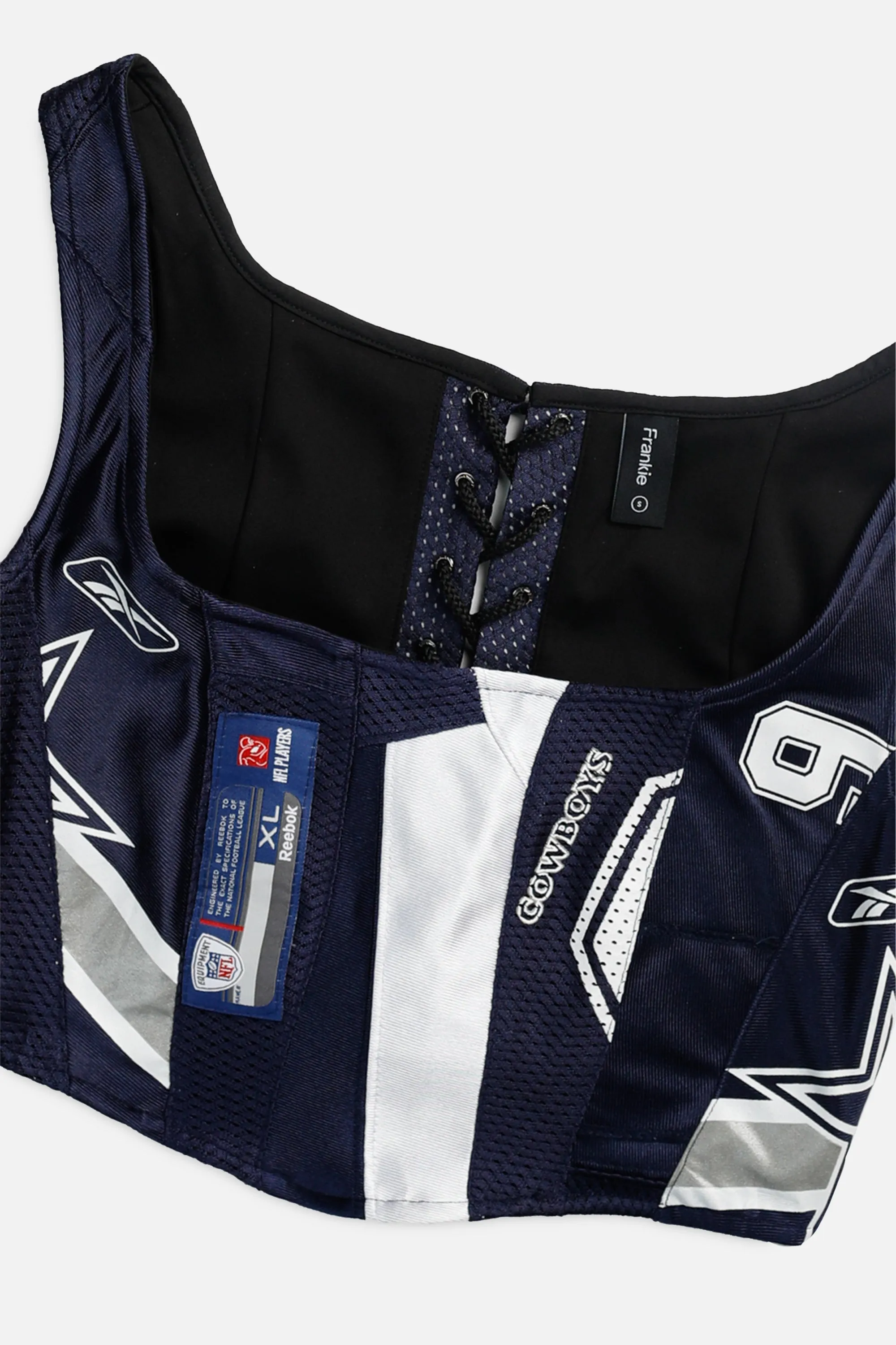 Rework Dallas Cowboys NFL Corset - S Frankie