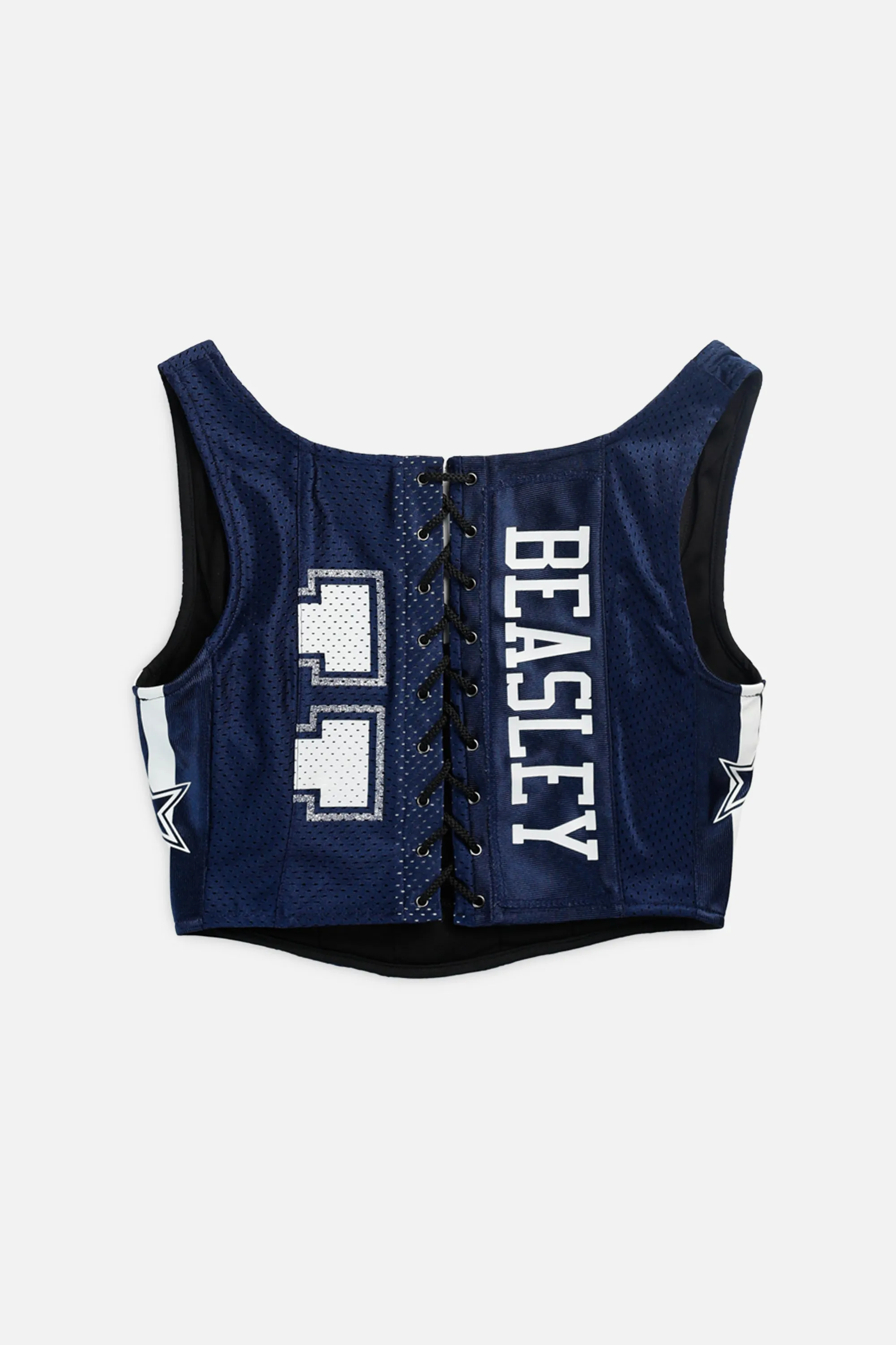 Rework Dallas Cowboys NFL Corset - S Frankie