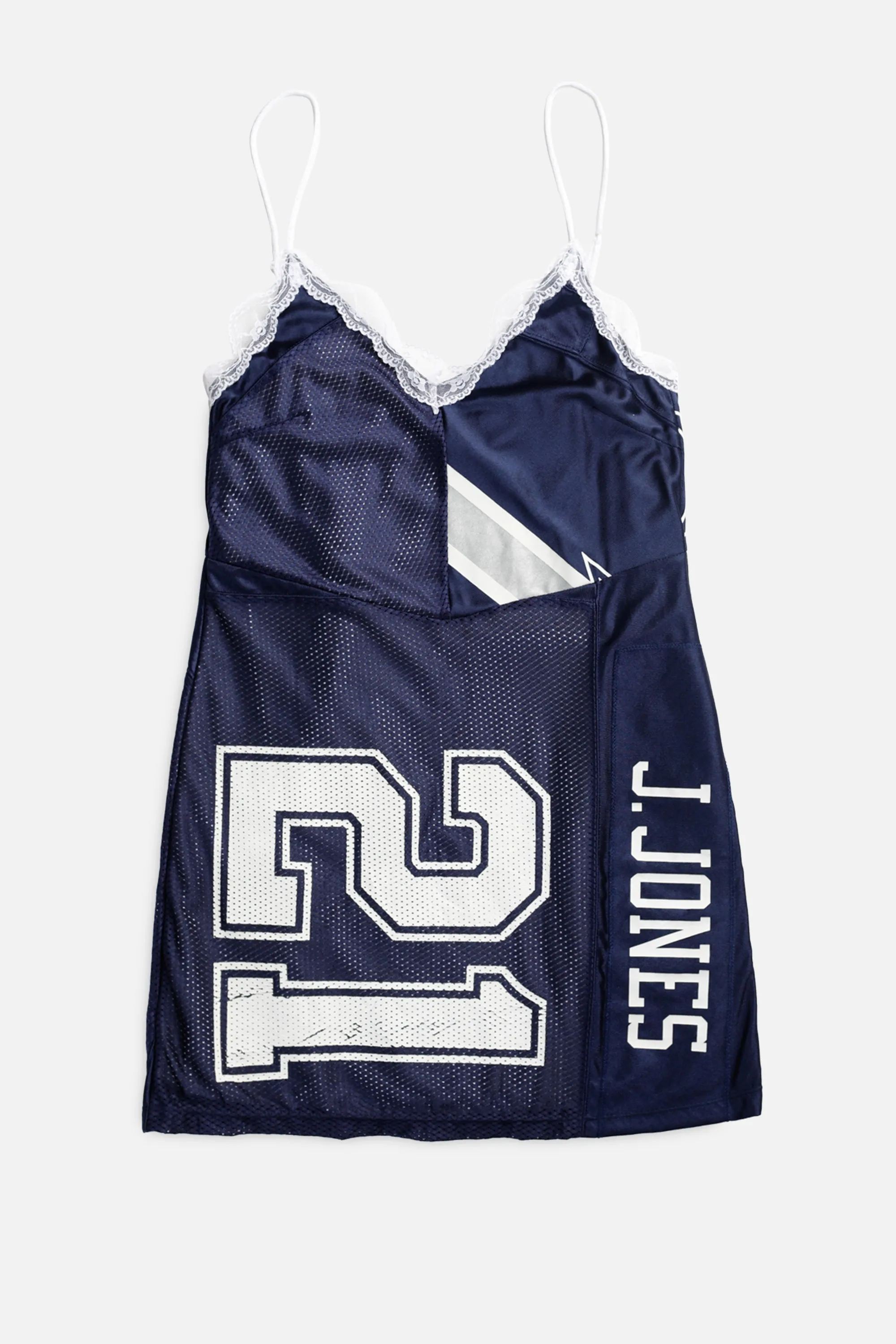 Rework Dallas Cowboys NFL Lace Dress - S Frankie