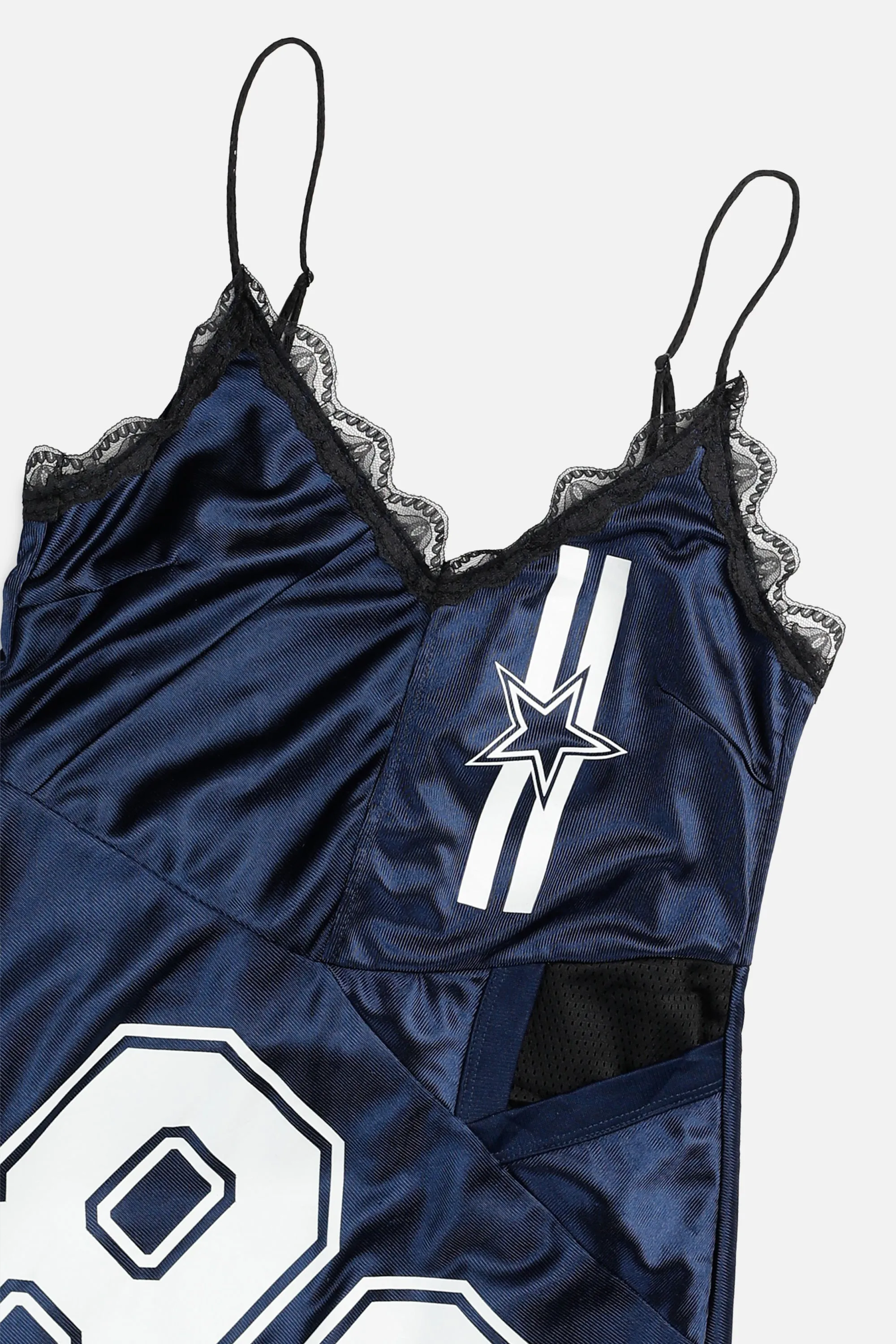 Rework Dallas Cowboys NFL Lace Dress - S Frankie