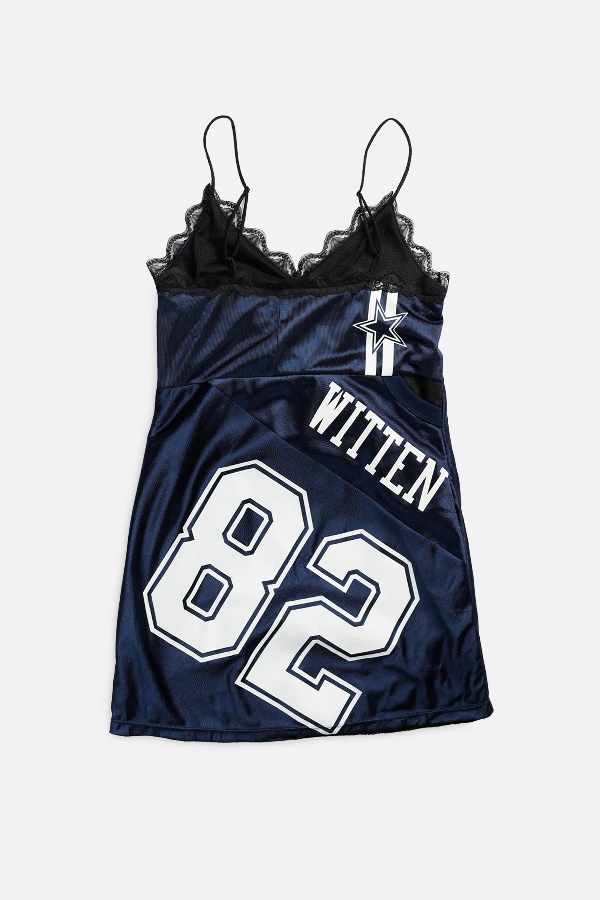 Rework Dallas Cowboys NFL Lace Dress - S Frankie