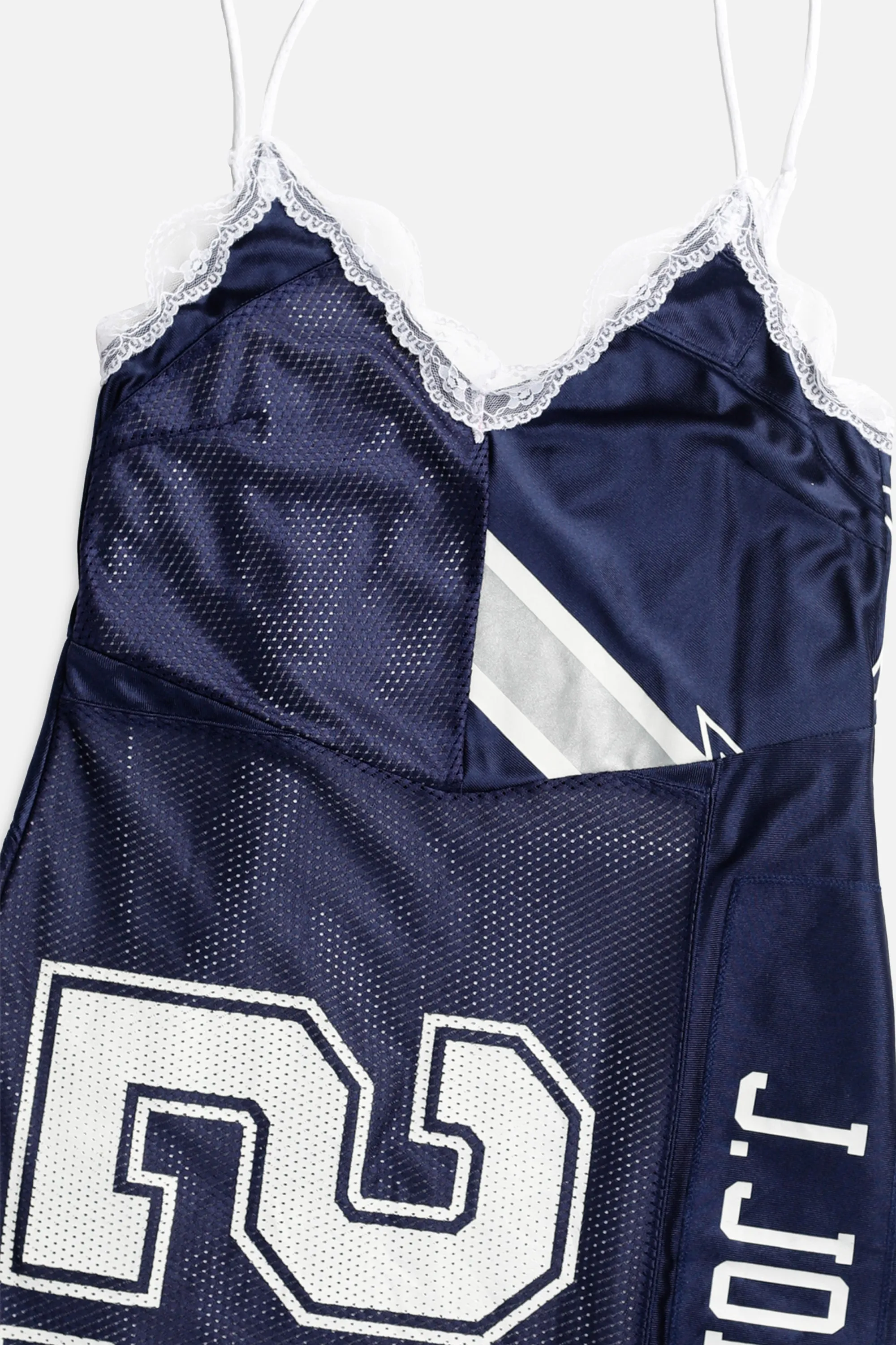 Rework Dallas Cowboys NFL Lace Dress - S Frankie