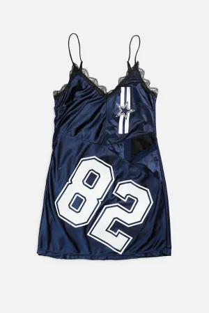 Rework Dallas Cowboys NFL Lace Dress - S Frankie