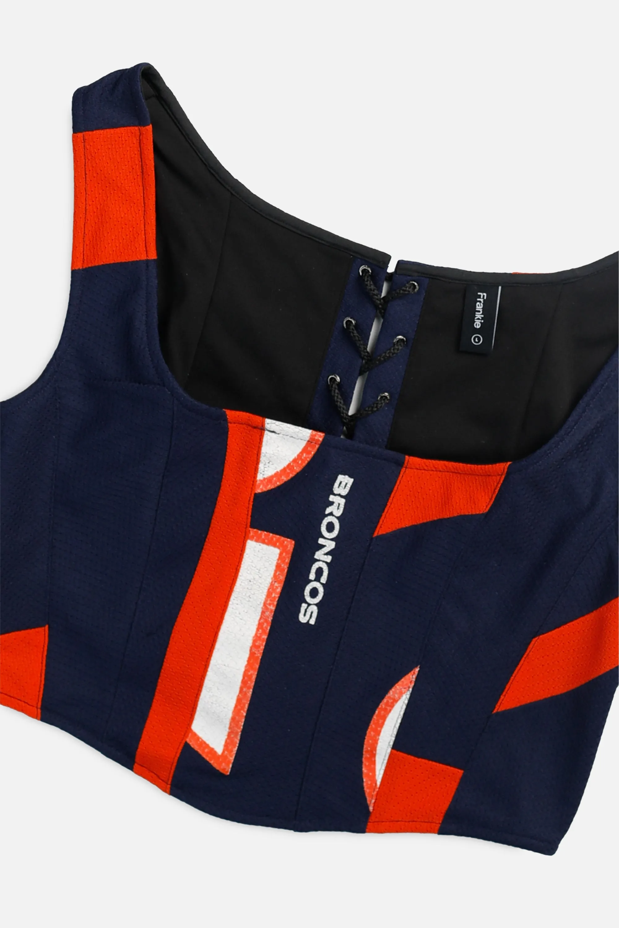 Rework Denver Broncos NFL Corset - L Frankie