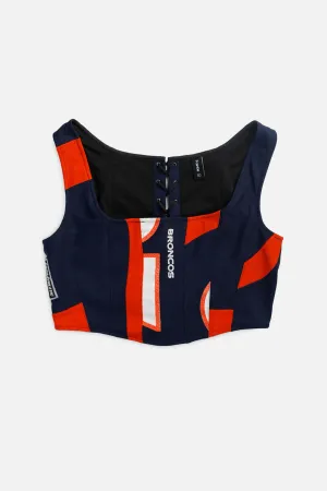Rework Denver Broncos NFL Corset - L Frankie