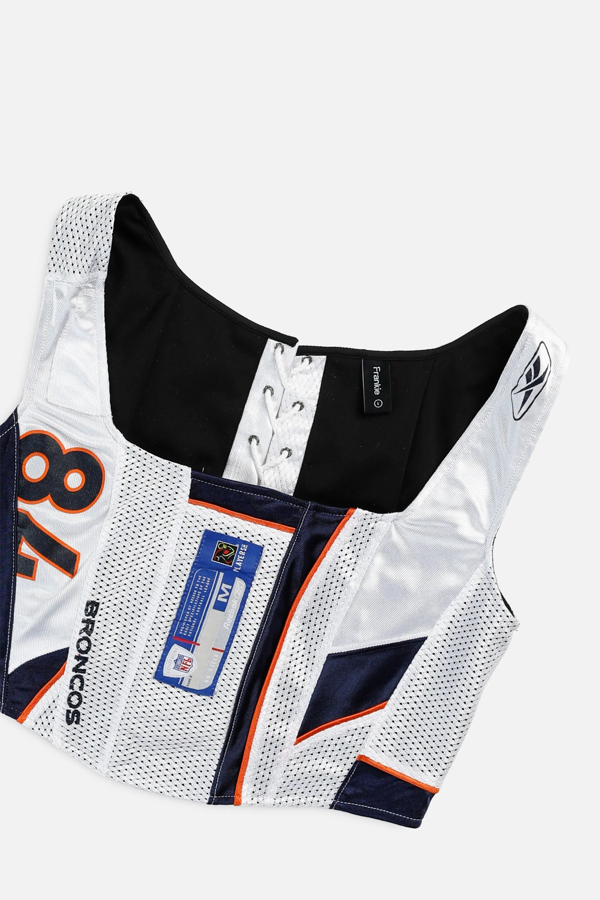 Rework Denver Broncos NFL Corset - L Frankie