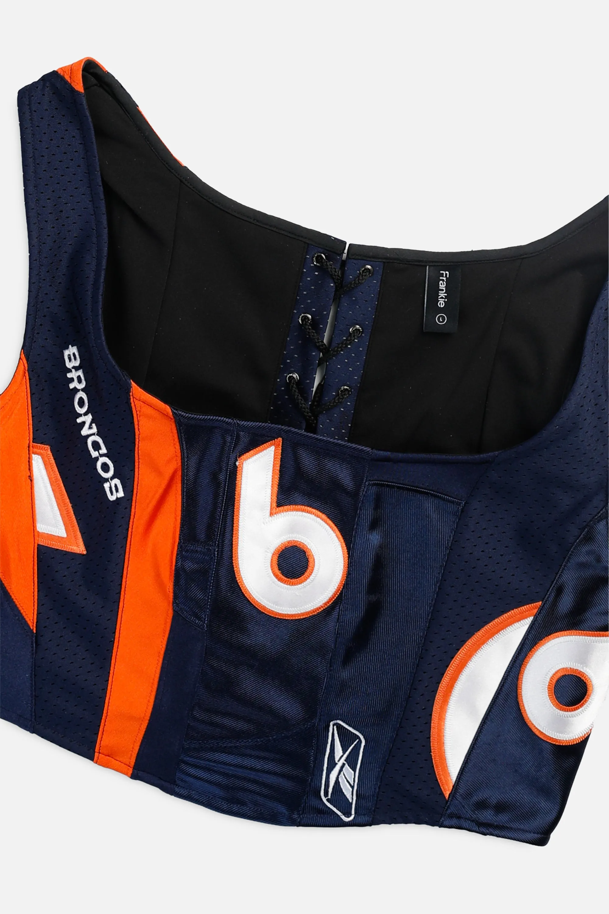 Rework Denver Broncos NFL Corset - L Frankie