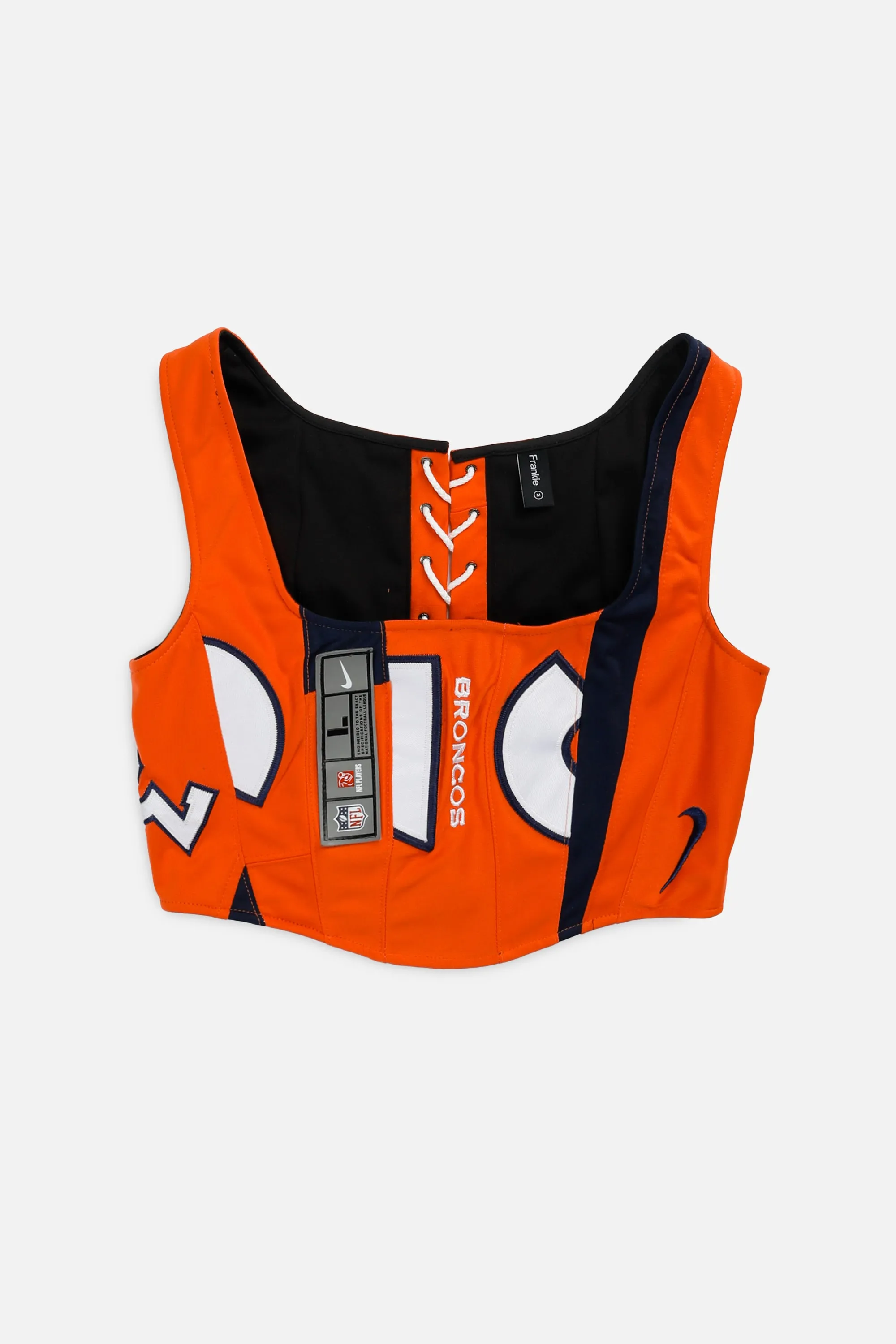 Rework Denver Broncos NFL Corset - M Frankie