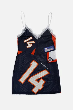 Rework Denver Broncos NFL Lace Dress - M Frankie