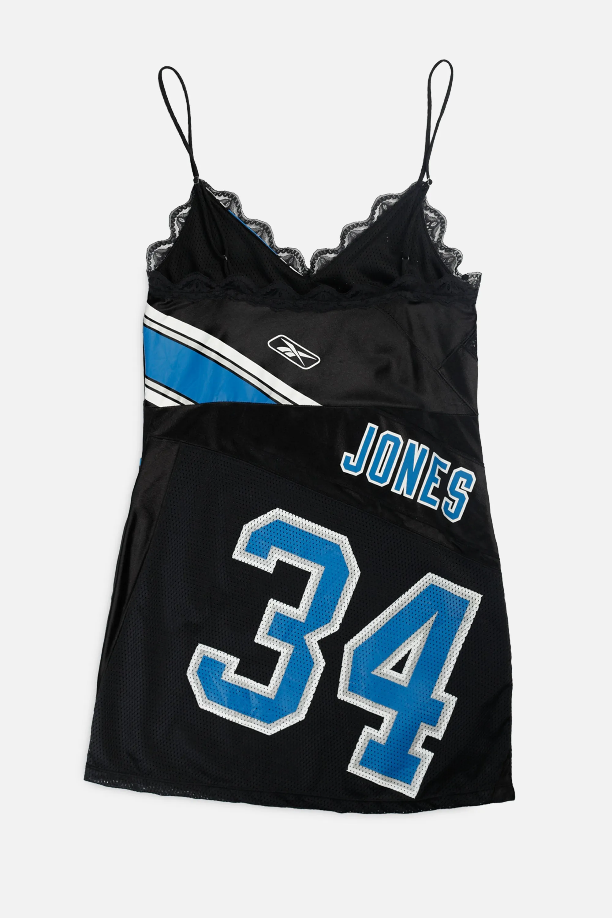 Rework Detroit Lions NFL Lace Dress - S Frankie