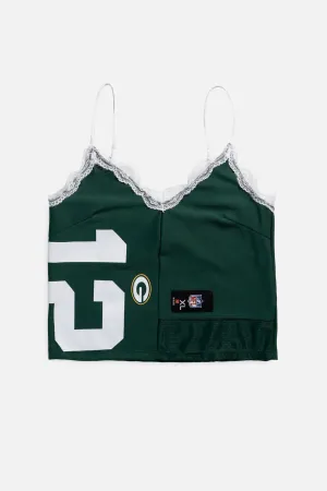 Rework Green Bay Packers Lace Tank - S Frankie