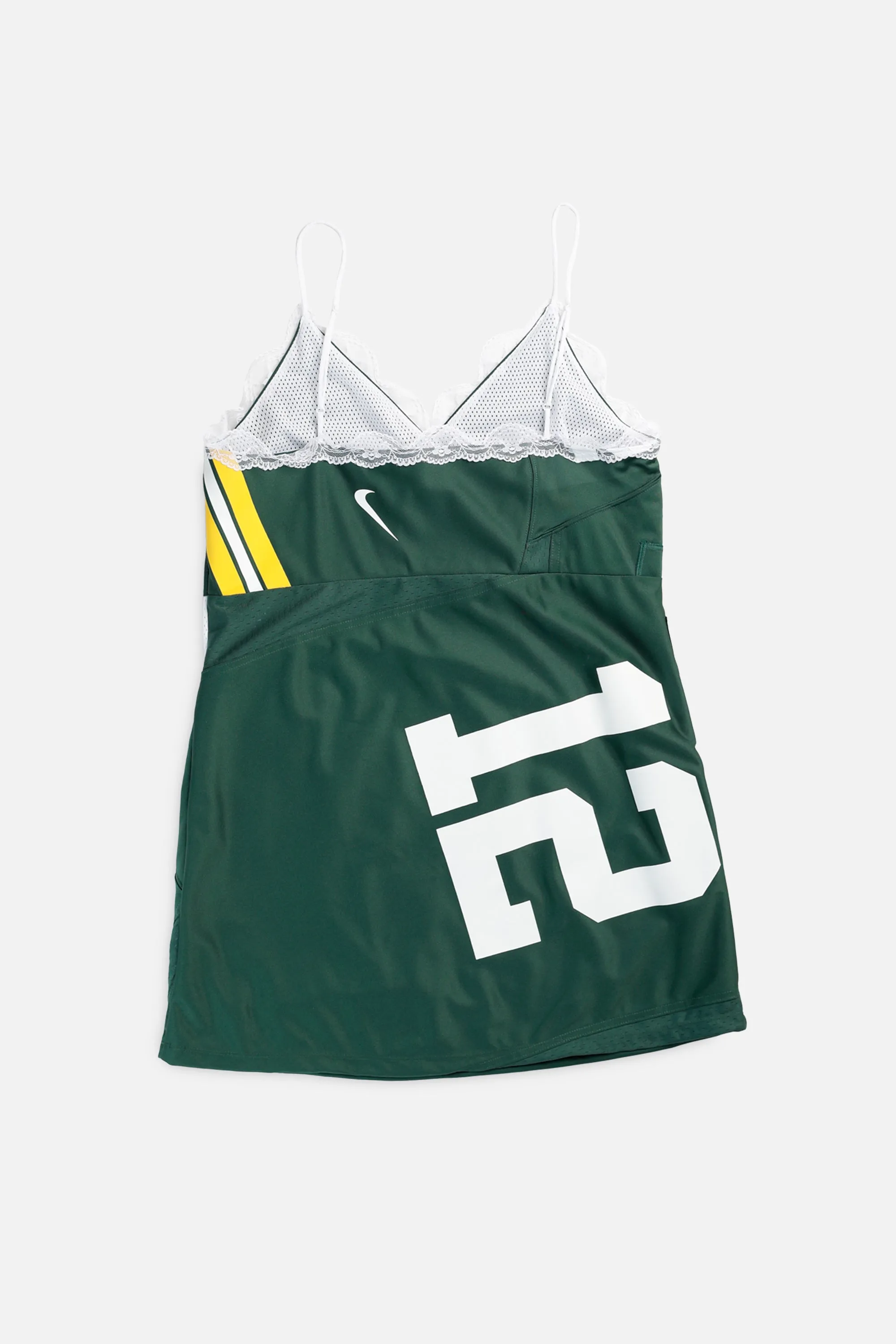 Rework Green Bay Packers NFL Lace Dress - XL Frankie