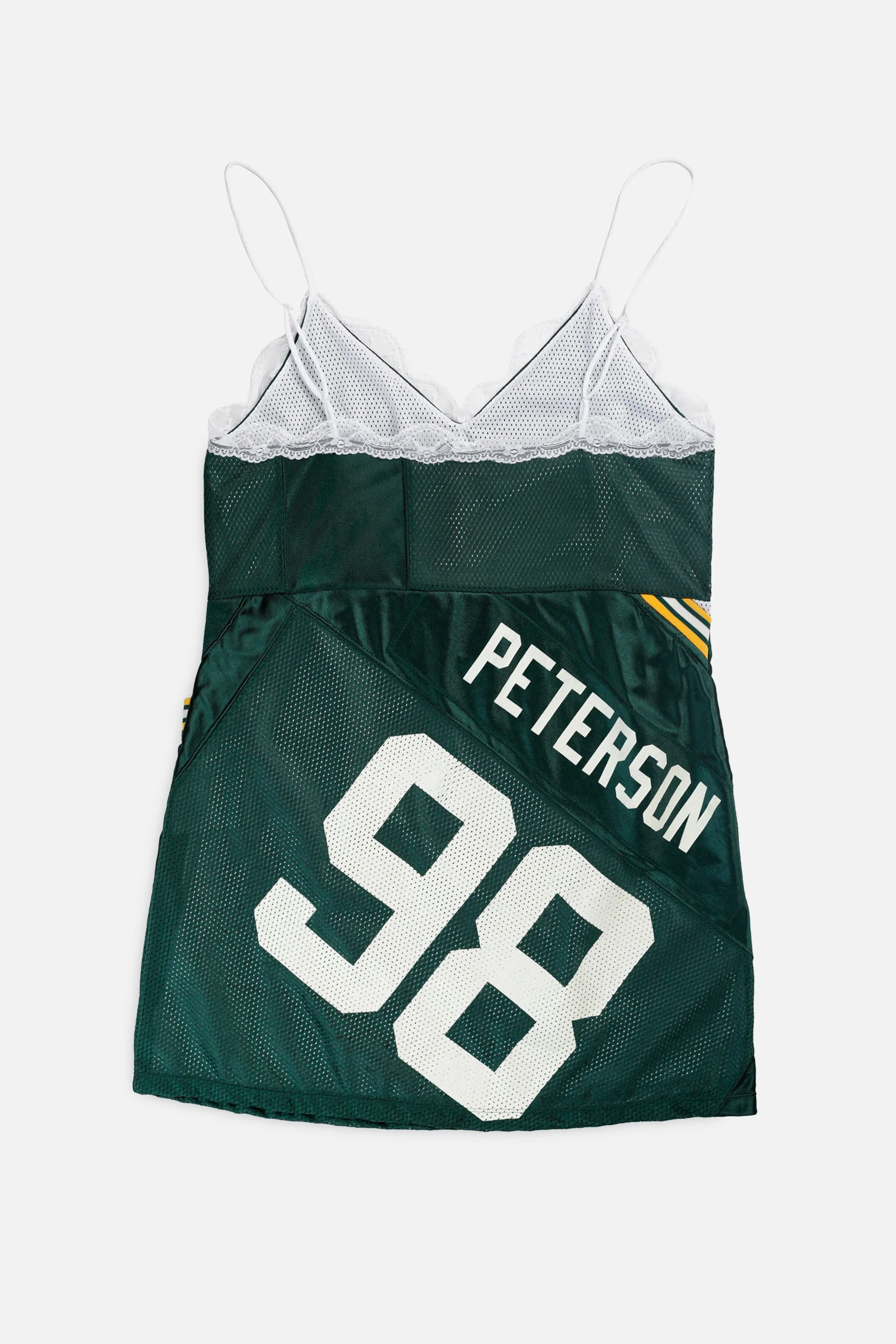 Rework Green Bay Packers NFL Lace Dress - XL Frankie