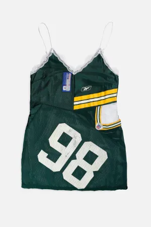 Rework Green Bay Packers NFL Lace Dress - XL Frankie