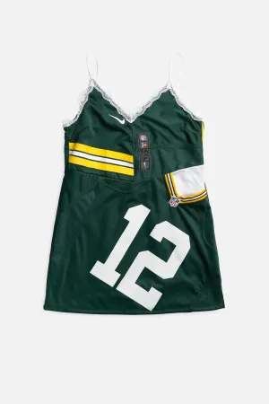 Rework Green Bay Packers NFL Lace Dress - XL Frankie